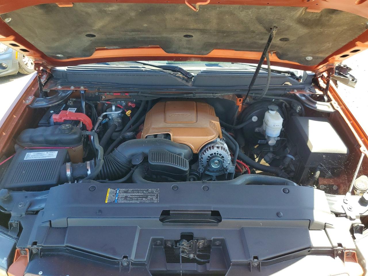 2008 Chevrolet Avalanche K1500 Orange vin: 3GNFK12358G229810