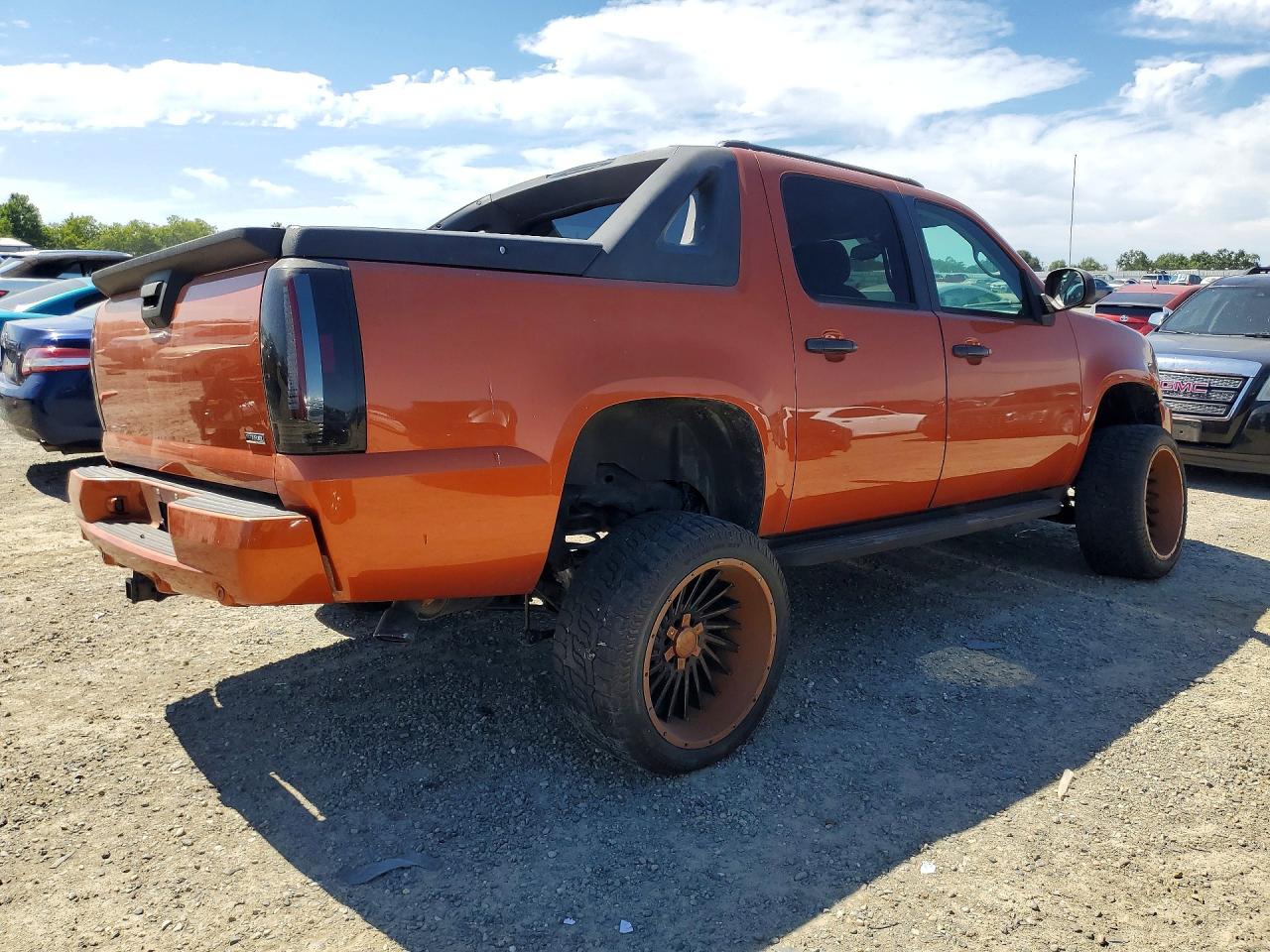 2008 Chevrolet Avalanche K1500 Orange vin: 3GNFK12358G229810