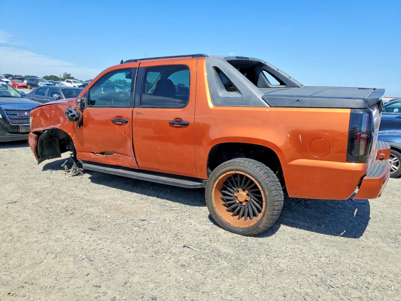 2008 Chevrolet Avalanche K1500 Orange vin: 3GNFK12358G229810
