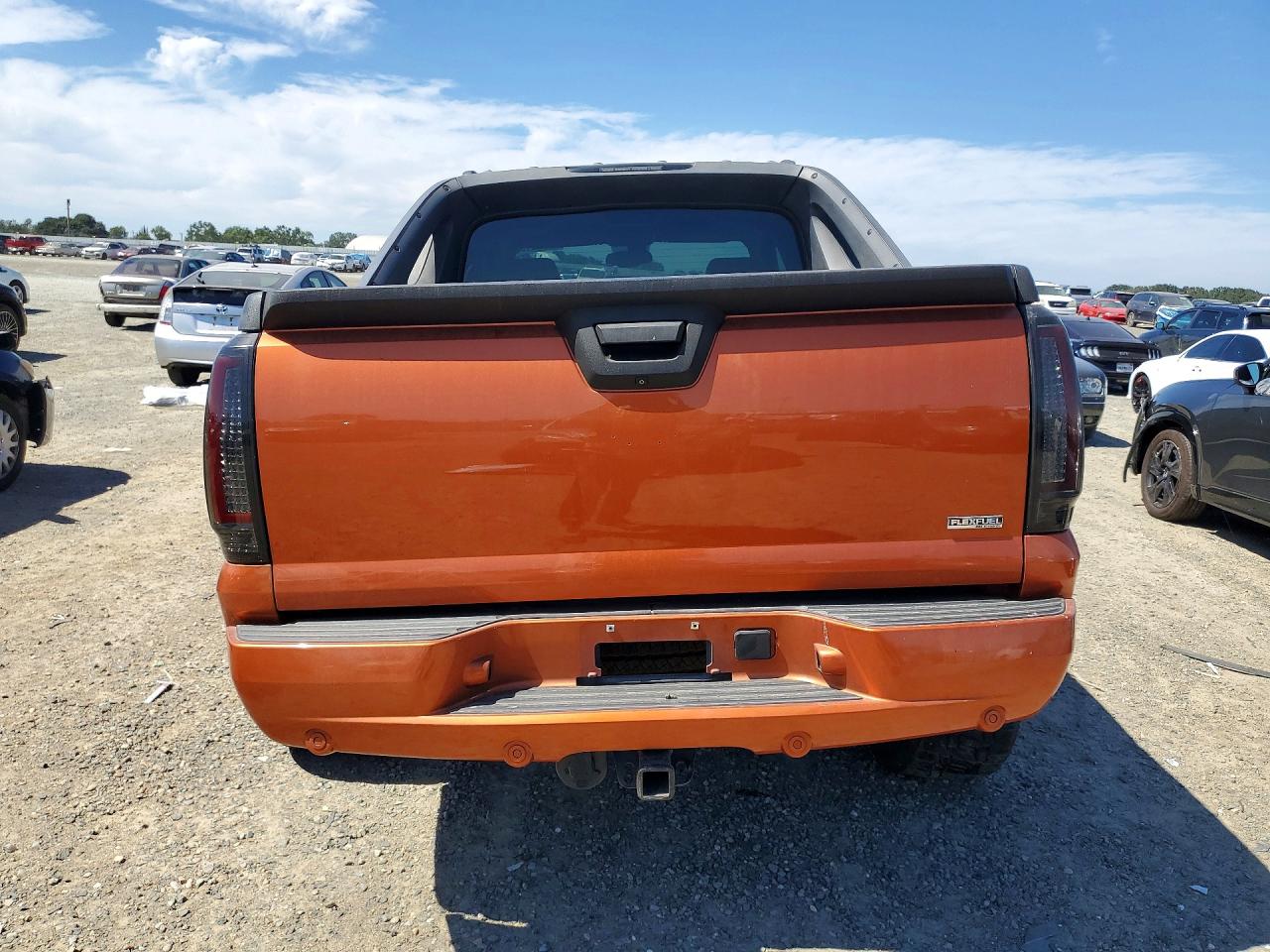 2008 Chevrolet Avalanche K1500 Orange vin: 3GNFK12358G229810