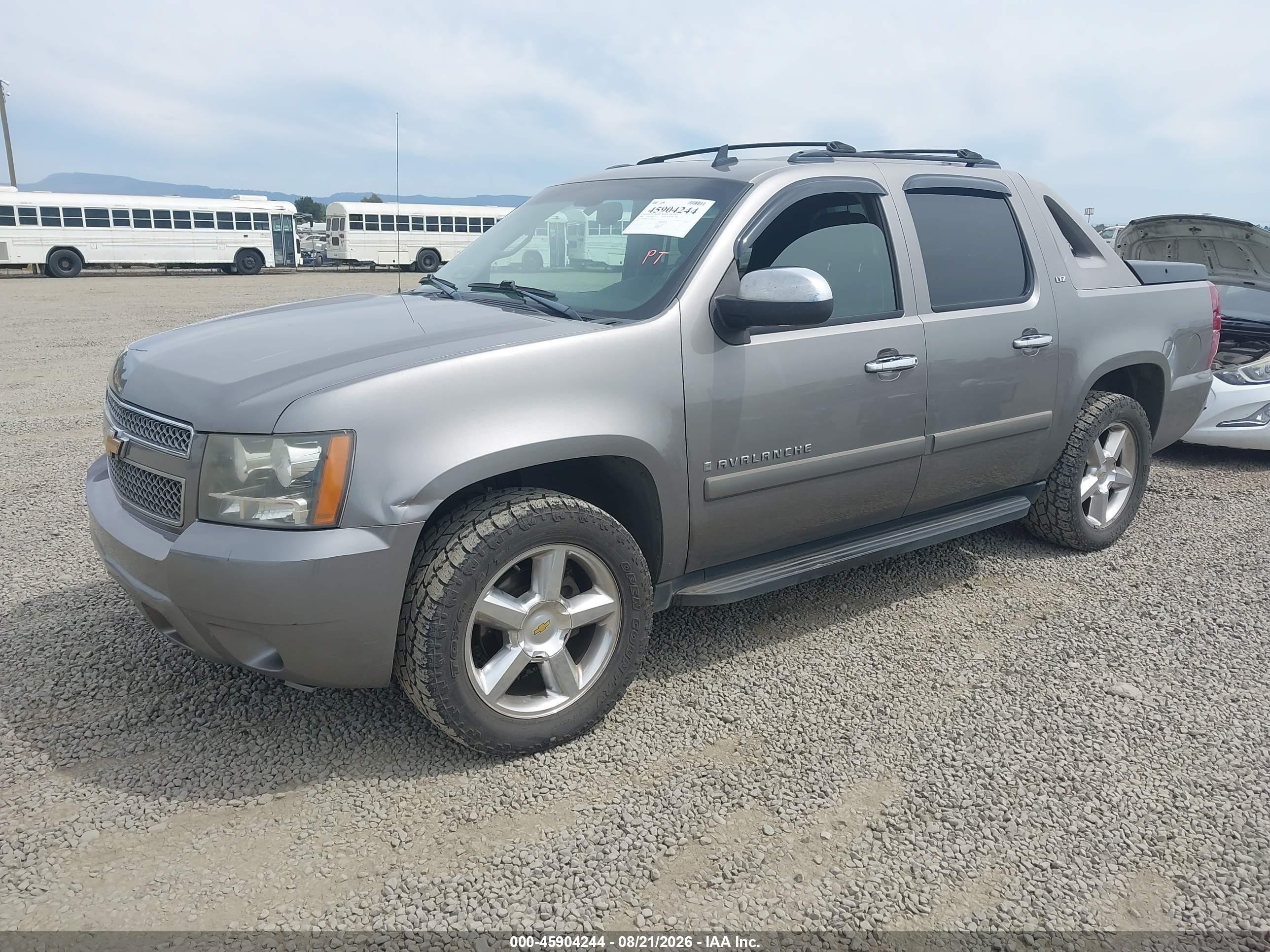 2008 Chevrolet Avalanche 1500 Ltz Brown vin: 3GNFK12358G290686