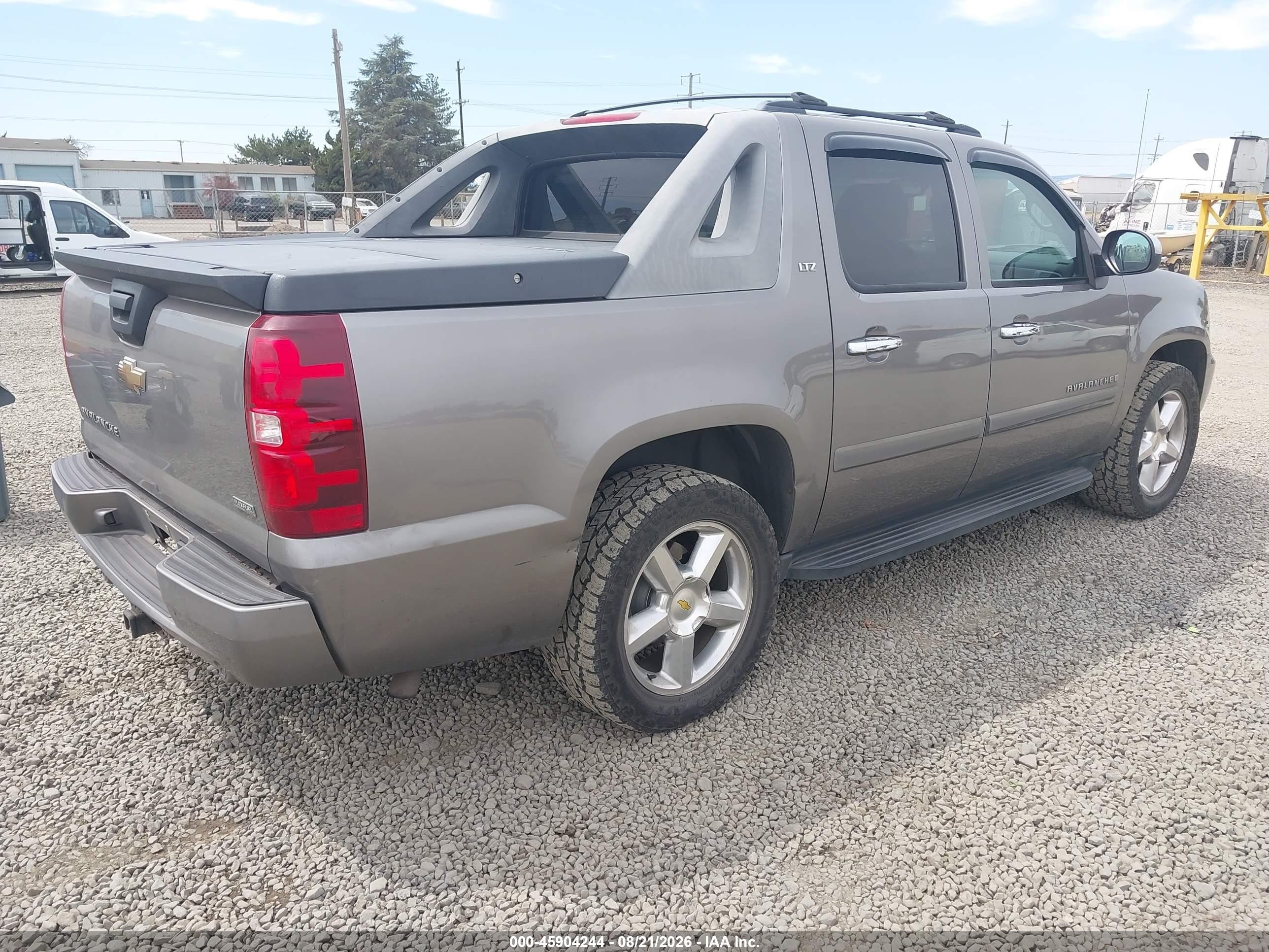 2008 Chevrolet Avalanche 1500 Ltz Brown vin: 3GNFK12358G290686