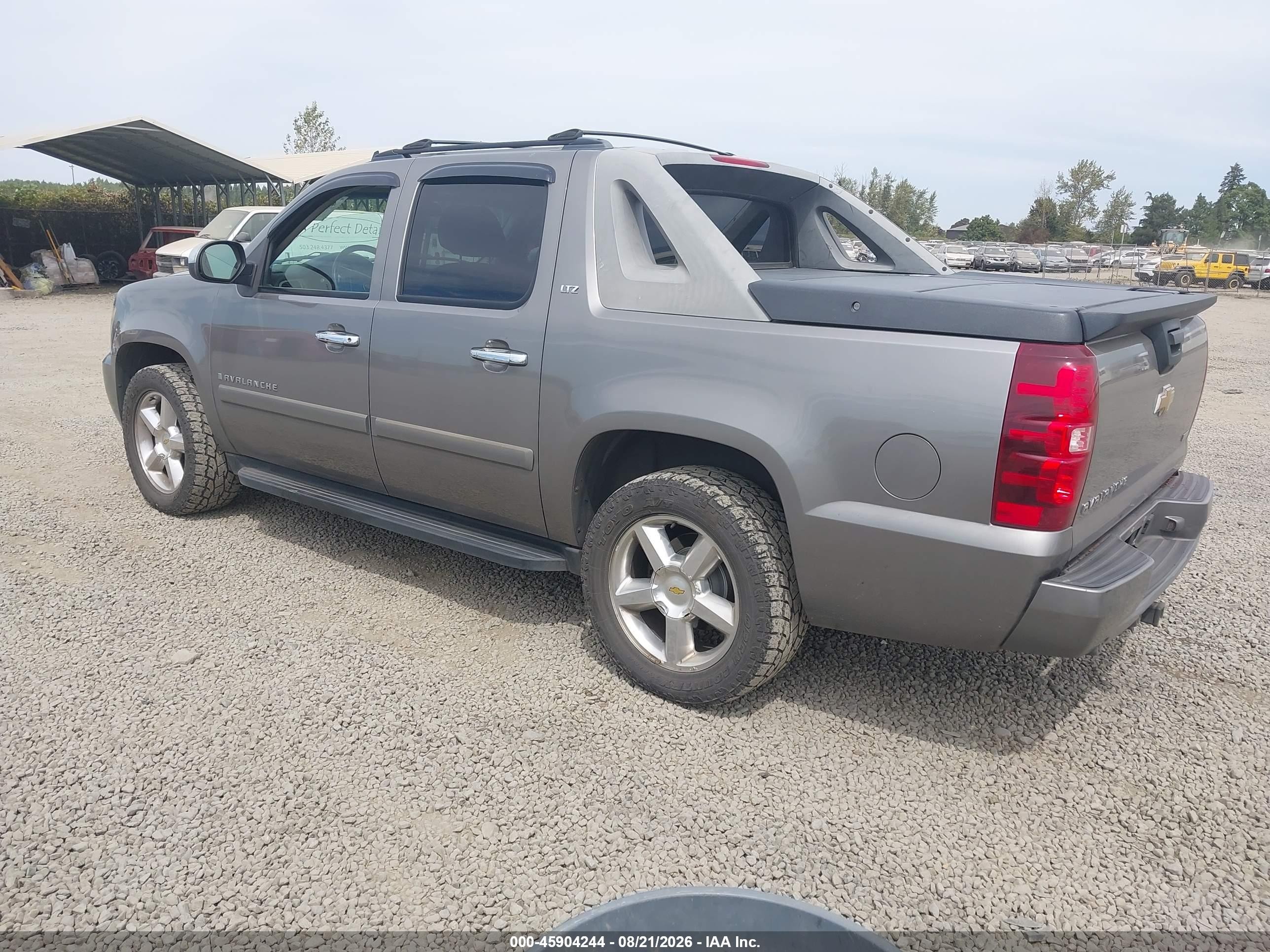 2008 Chevrolet Avalanche 1500 Ltz Brown vin: 3GNFK12358G290686