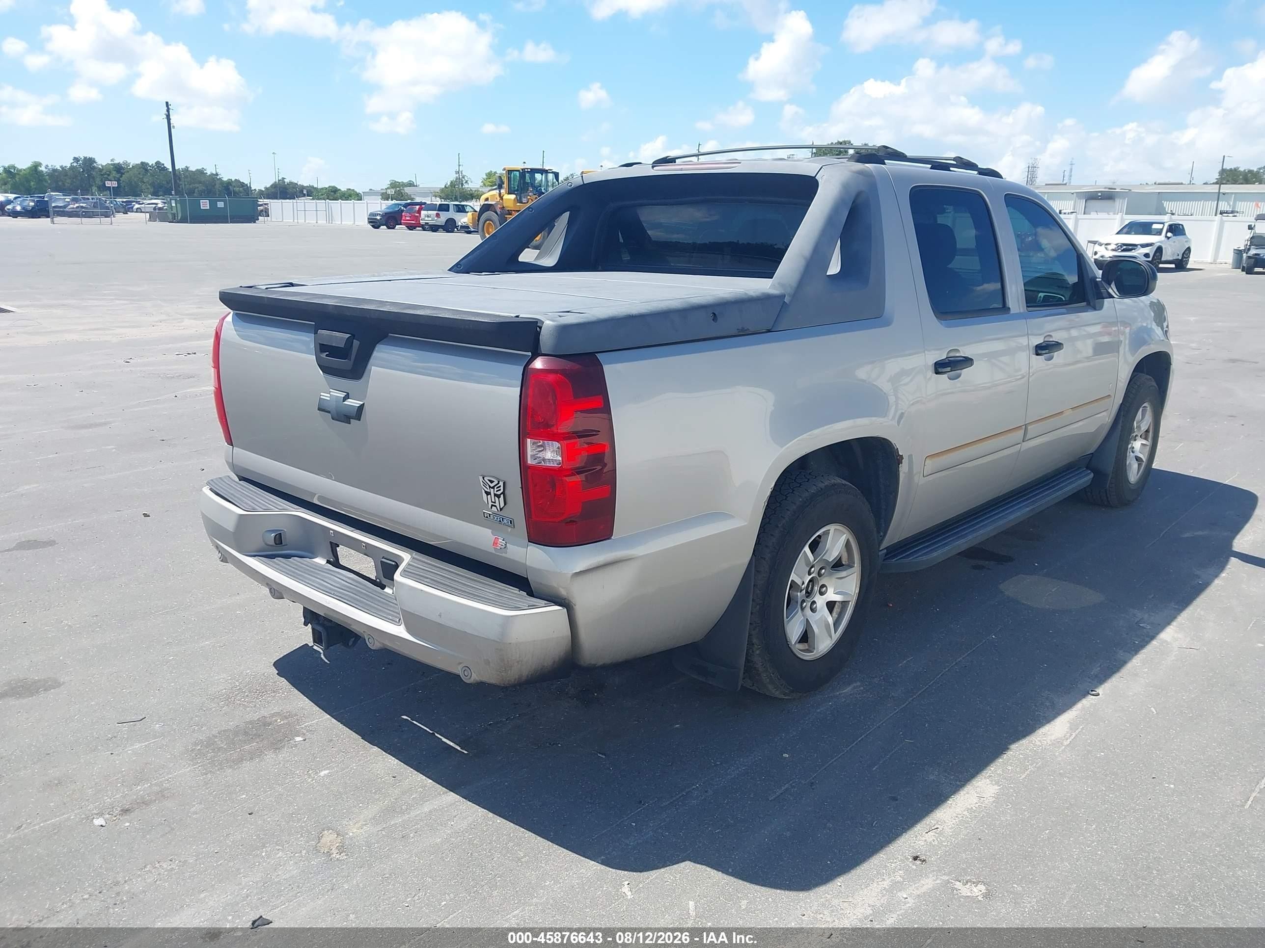 2007 Chevrolet Avalanche 1500 Lt Gray vin: 3GNFK12367G230527