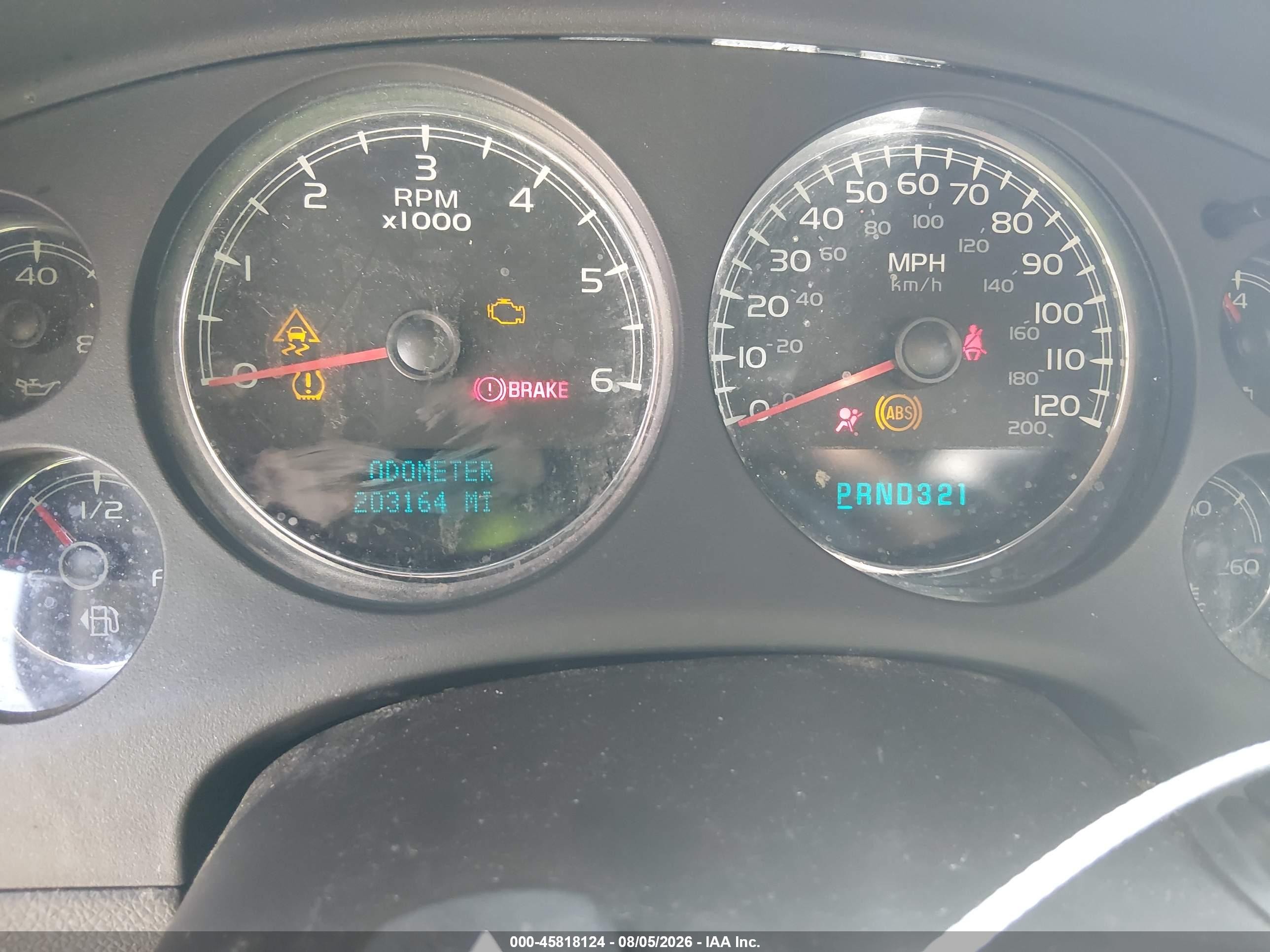 2007 Chevrolet Avalanche 1500 Lt Orange vin: 3GNFK12367G238918