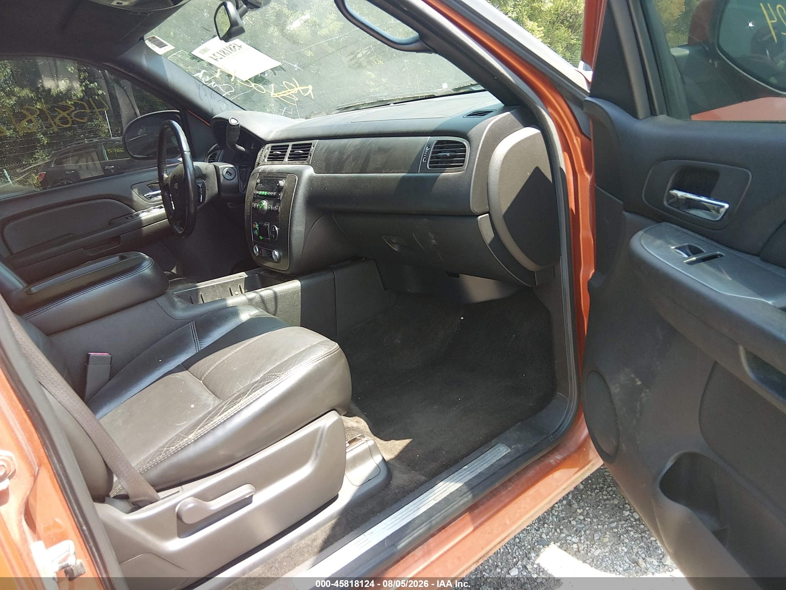 2007 Chevrolet Avalanche 1500 Lt Orange vin: 3GNFK12367G238918