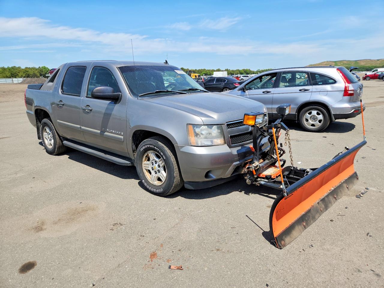 2007 Chevrolet Avalanche K1500 Gray vin: 3GNFK12367G318705