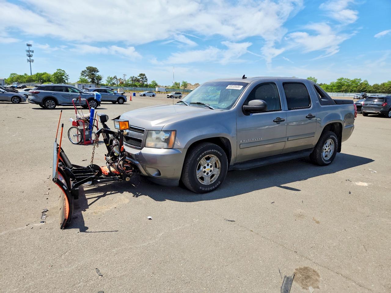 2007 Chevrolet Avalanche K1500 Gray vin: 3GNFK12367G318705