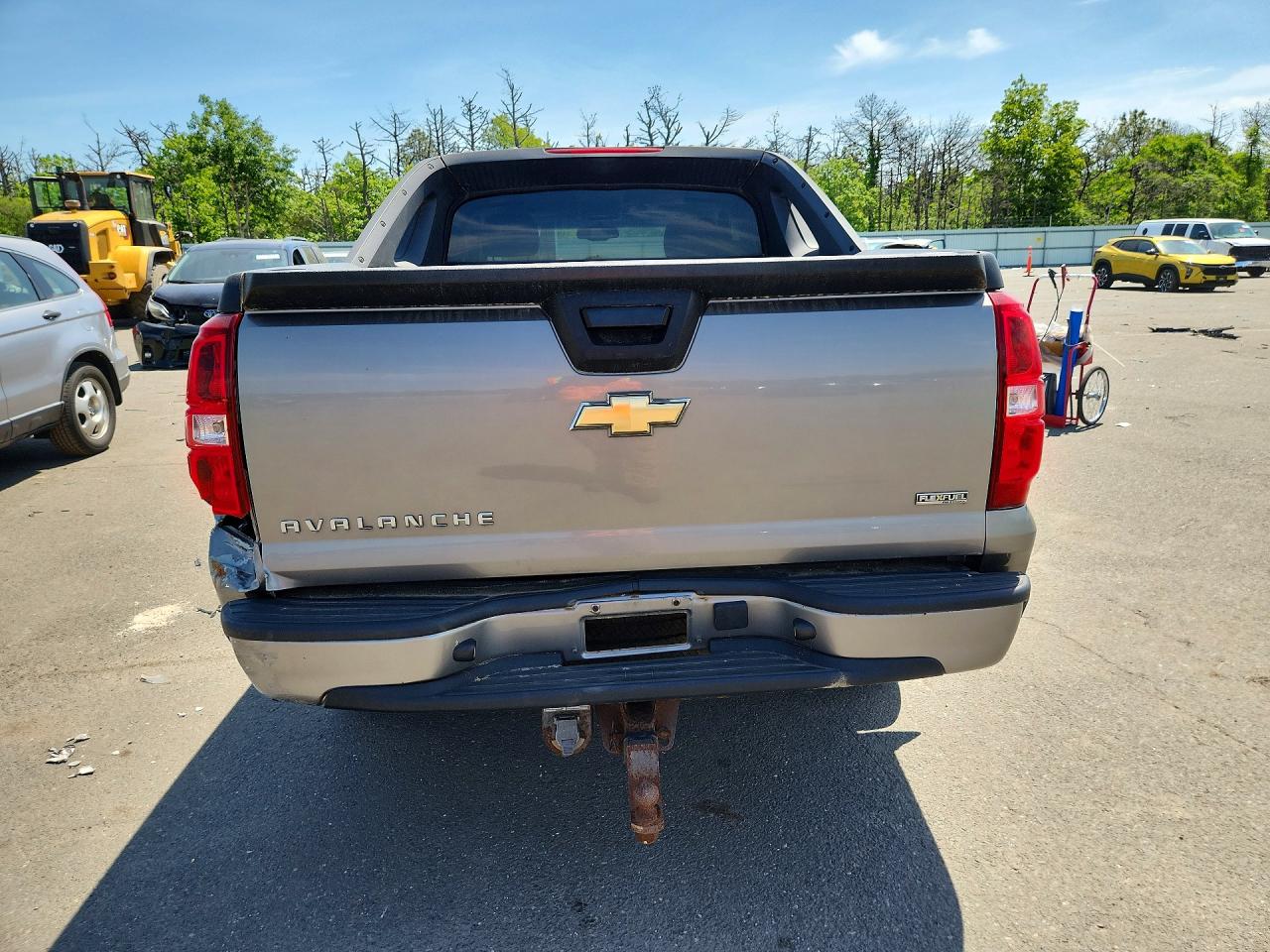 2007 Chevrolet Avalanche K1500 Gray vin: 3GNFK12367G318705