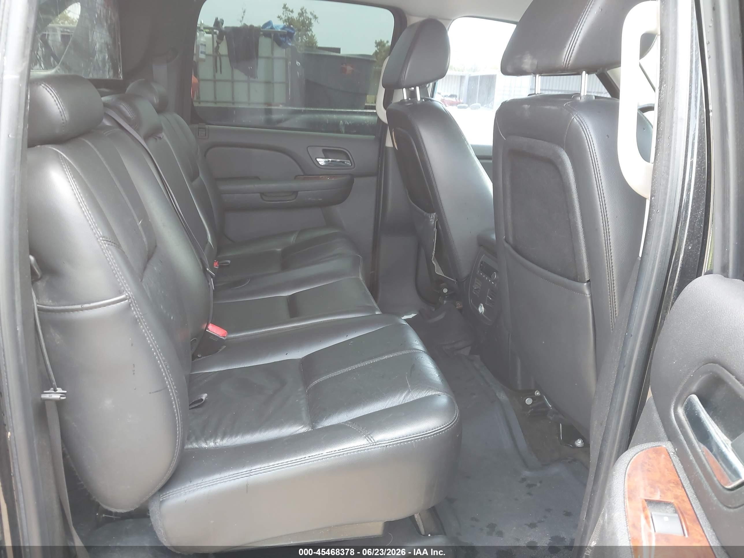 2008 Chevrolet Avalanche 1500 Lt Black vin: 3GNFK12368G253131