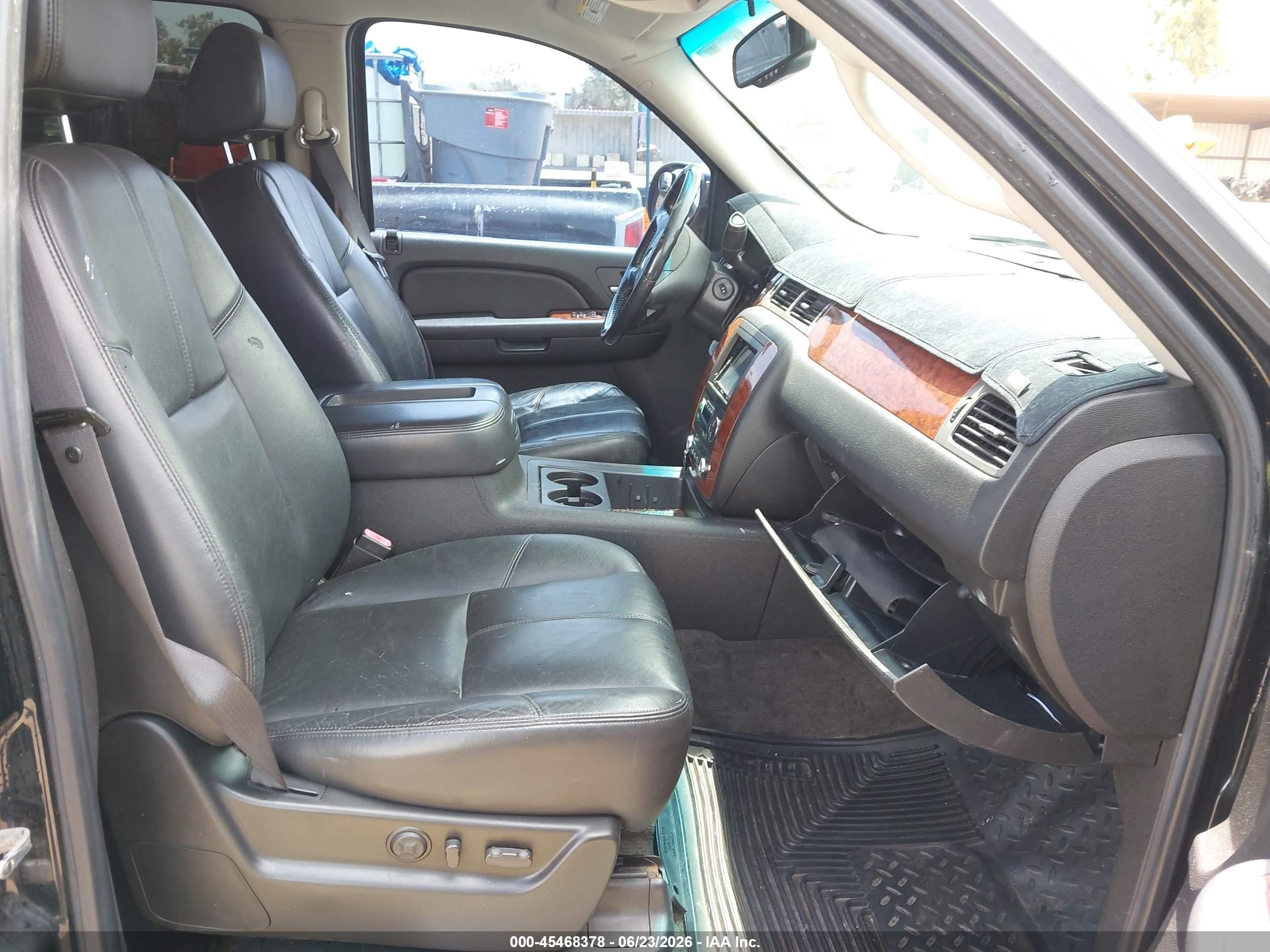 2008 Chevrolet Avalanche 1500 Lt Black vin: 3GNFK12368G253131