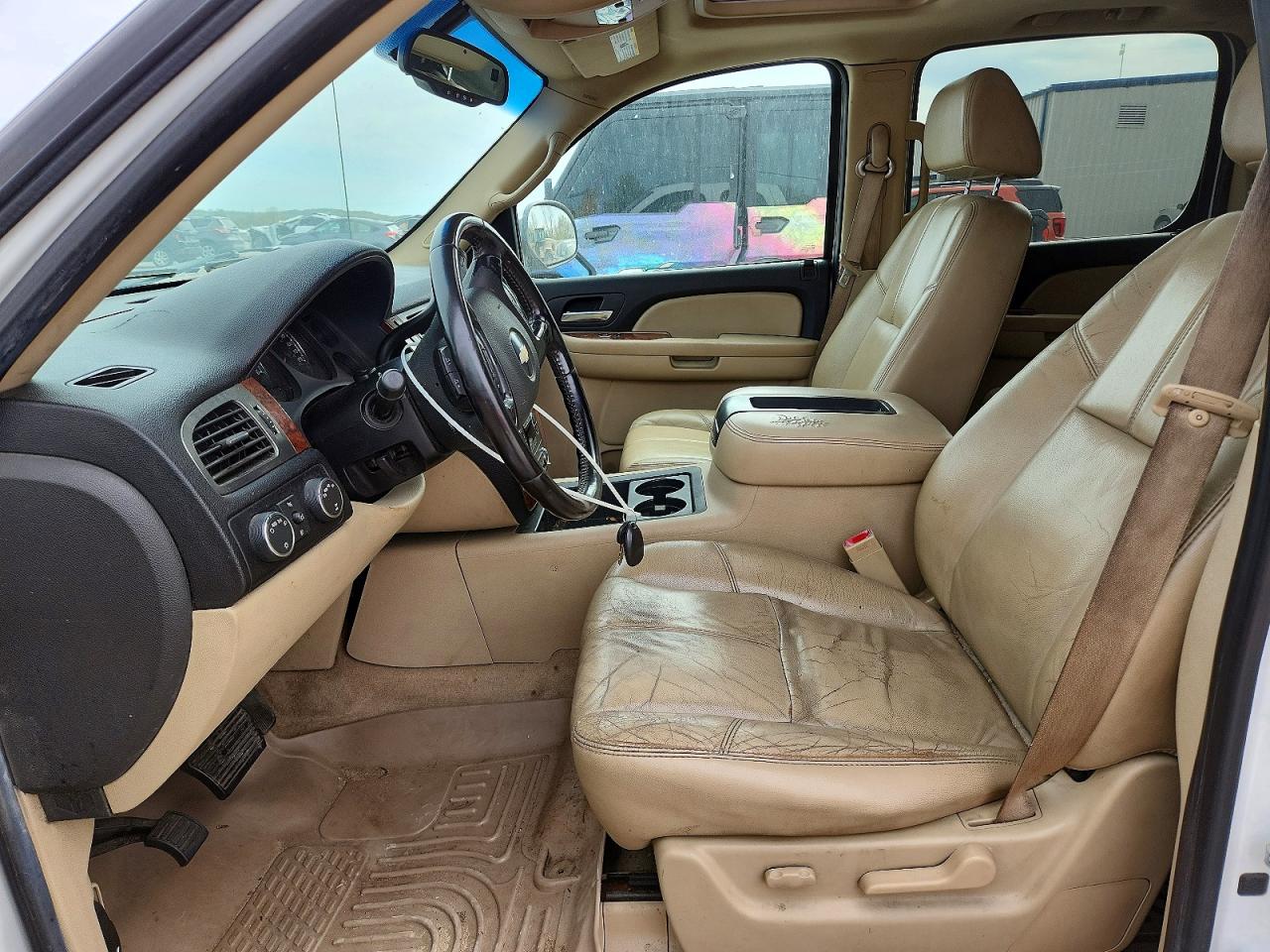 2007 Chevrolet Avalanche K1500 White vin: 3GNFK12387G163963