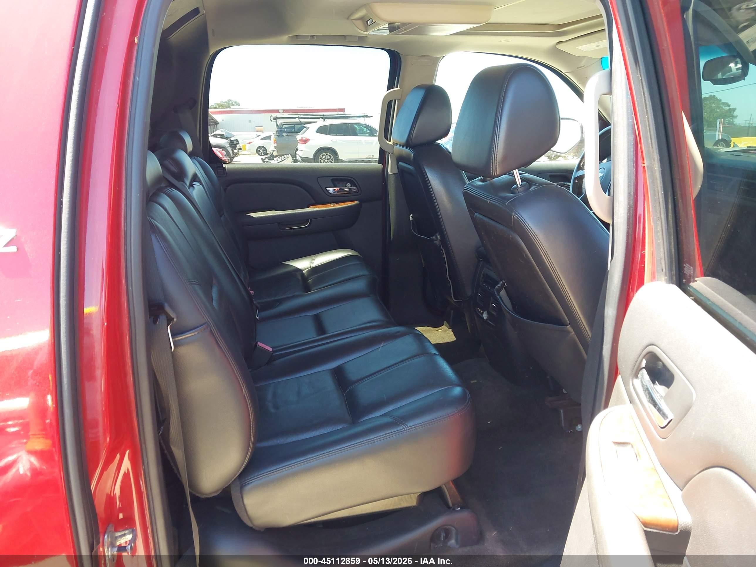 2008 Chevrolet Avalanche 1500 Ltz Red vin: 3GNFK12388G103201