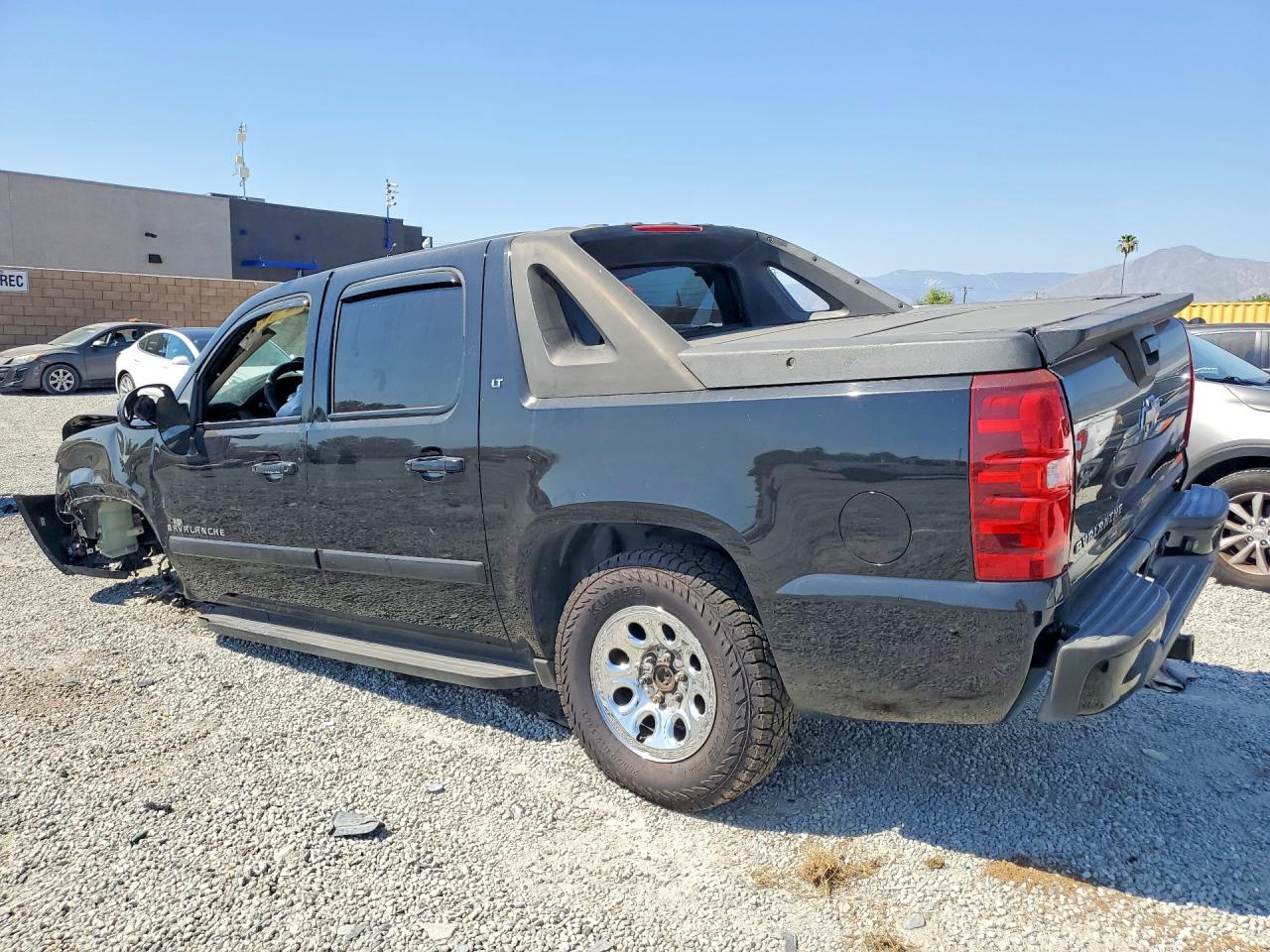 2008 Chevrolet Avalanche K1500 Black vin: 3GNFK12388G120161