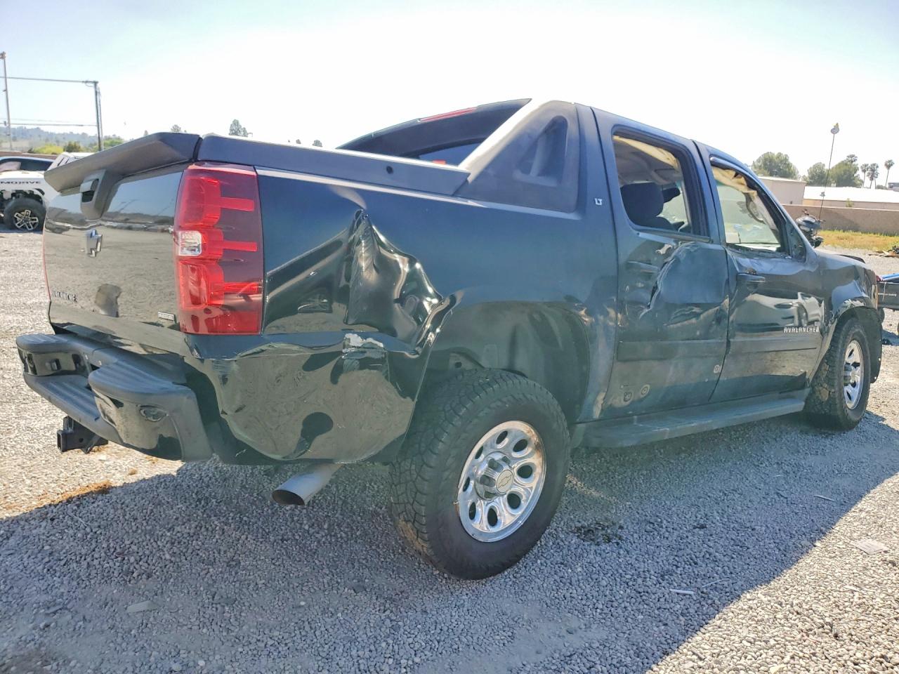 2008 Chevrolet Avalanche K1500 Black vin: 3GNFK12388G120161