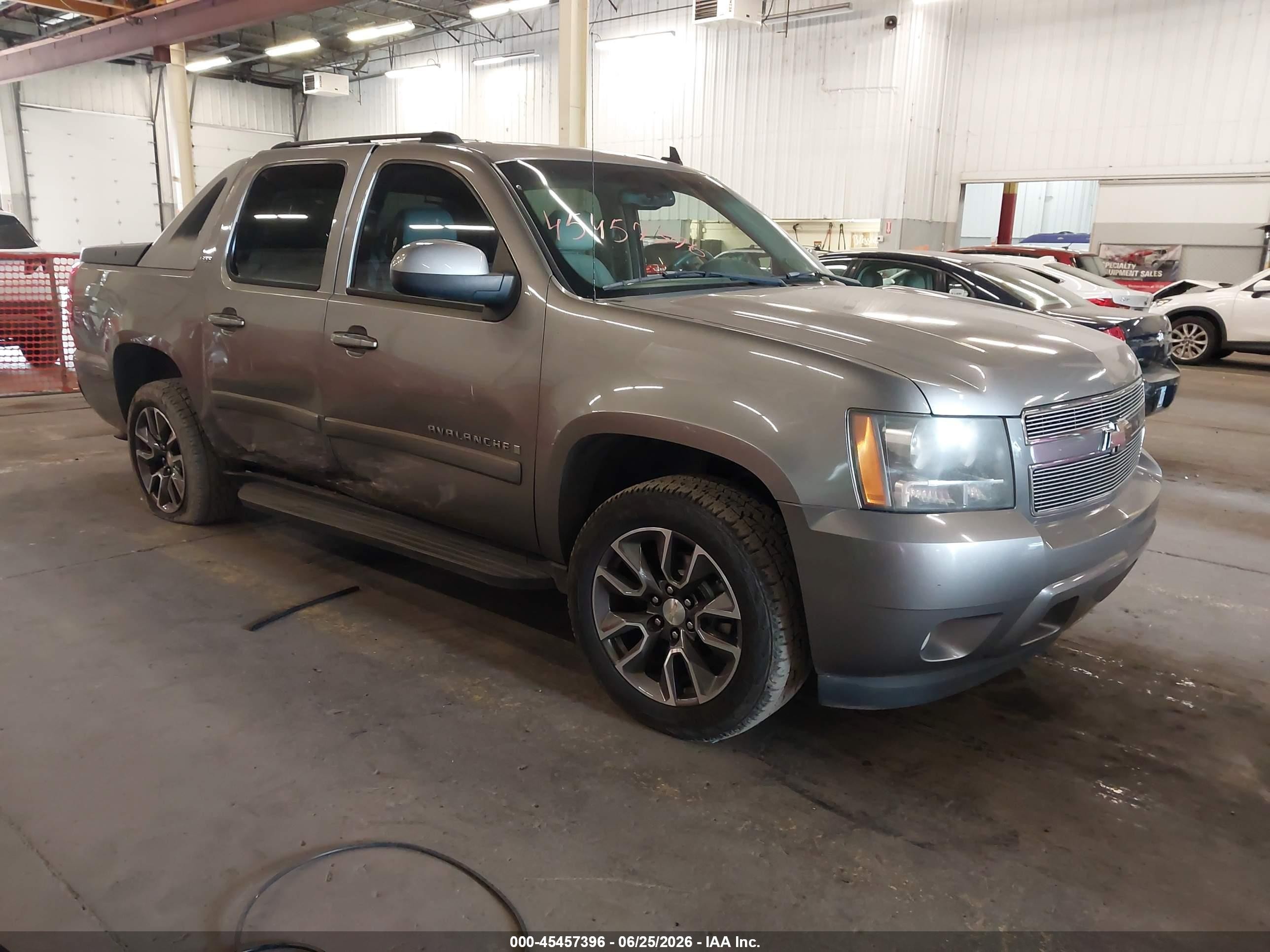 2007 Chevrolet Avalanche 1500 Ltz Beige vin: 3GNFK12397G156200