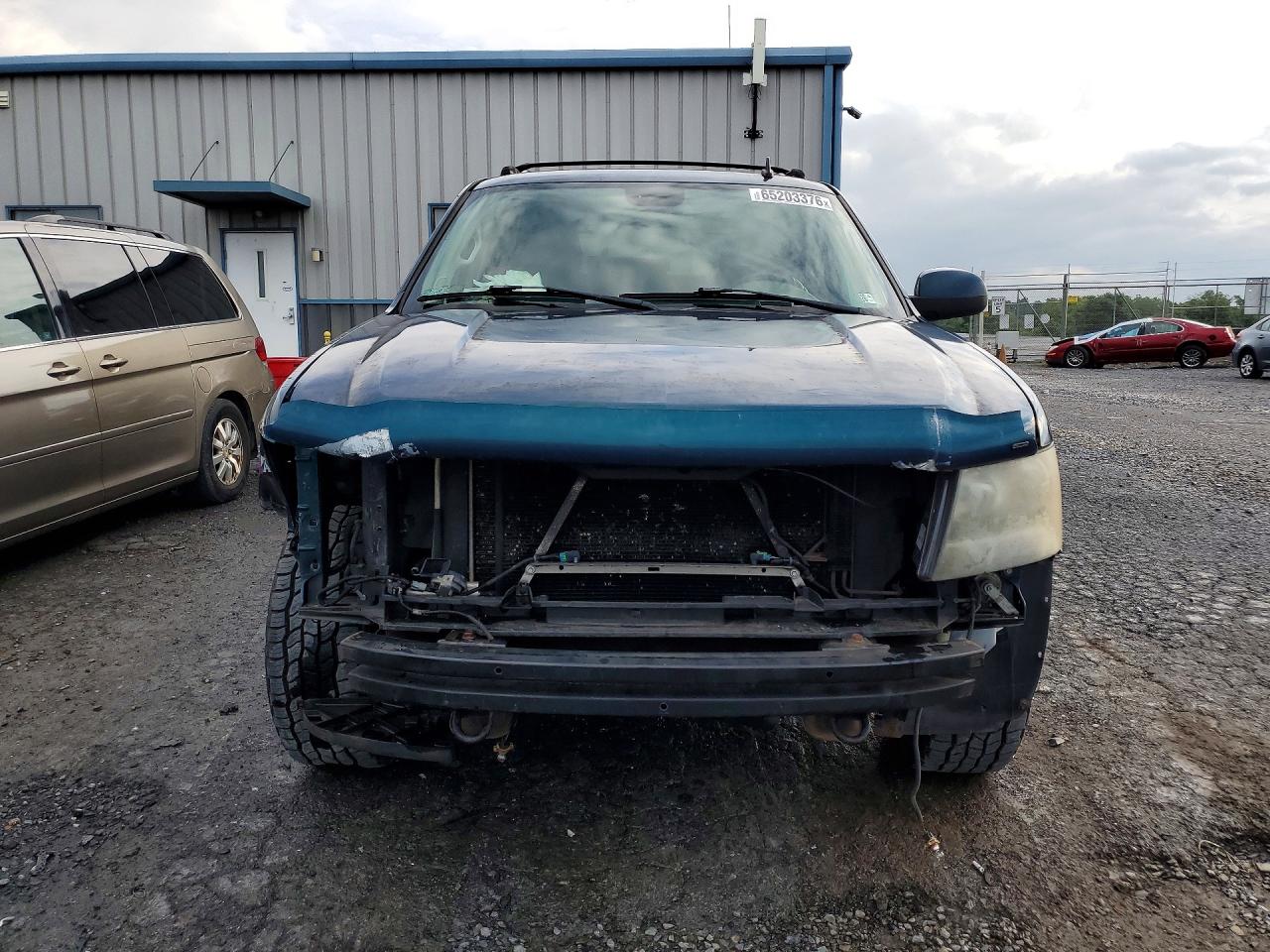 2007 Chevrolet Avalanche K1500 Blue vin: 3GNFK12397G162093