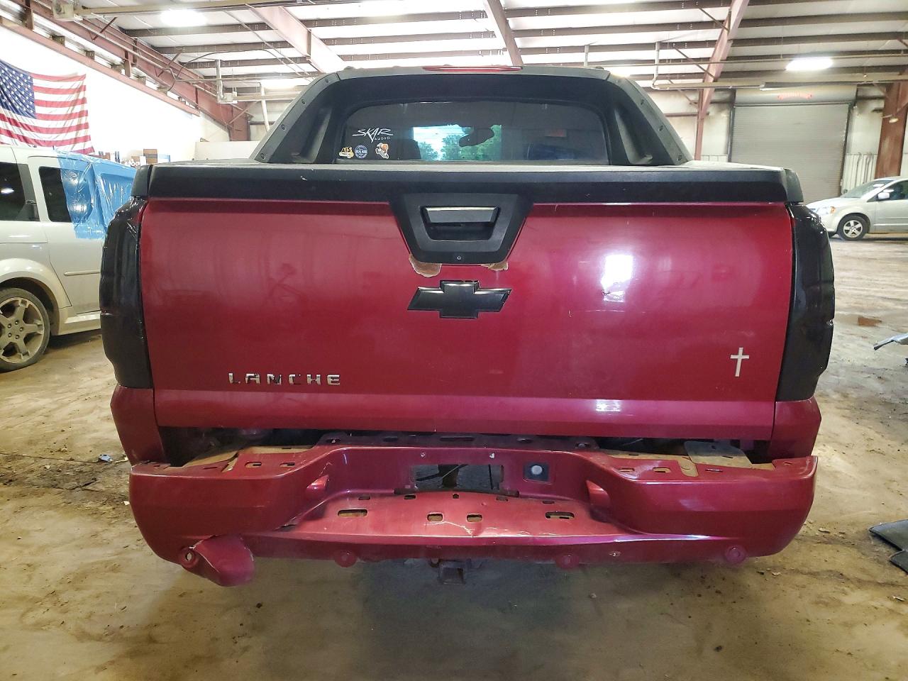 2007 Chevrolet Avalanche K1500 Burgundy vin: 3GNFK12397G213950