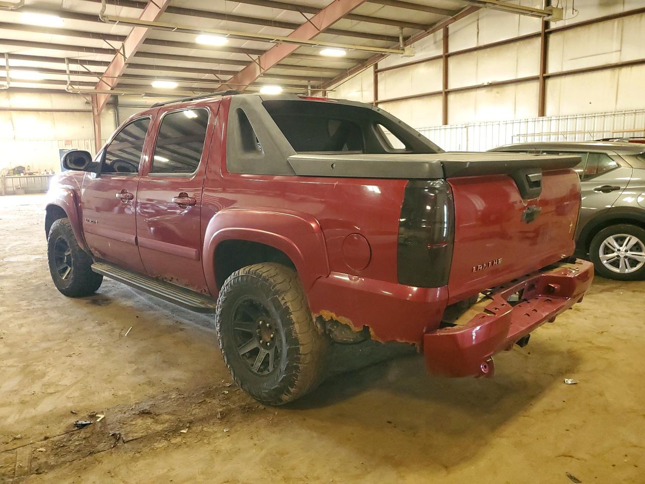 2007 Chevrolet Avalanche K1500 Burgundy vin: 3GNFK12397G213950