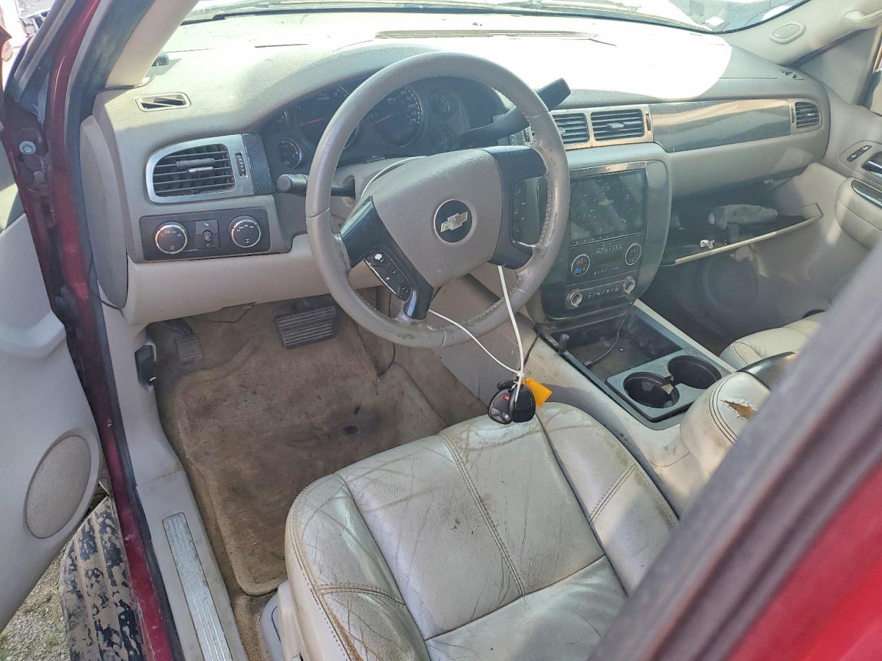 2007 Chevrolet Avalanche K1500 Burgundy vin: 3GNFK12397G213950
