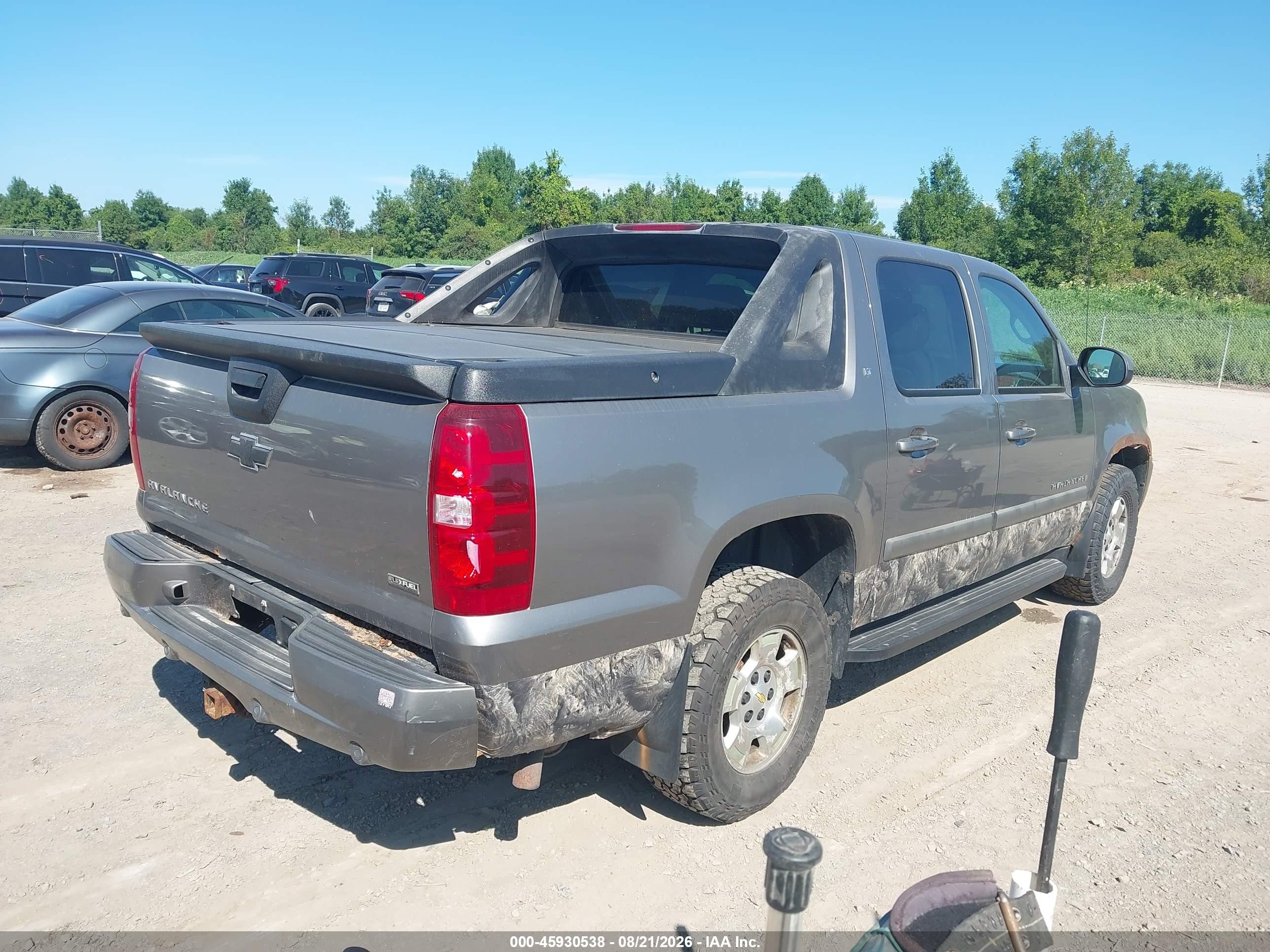 2007 Chevrolet Avalanche 1500 Lt Brown vin: 3GNFK12397G263781