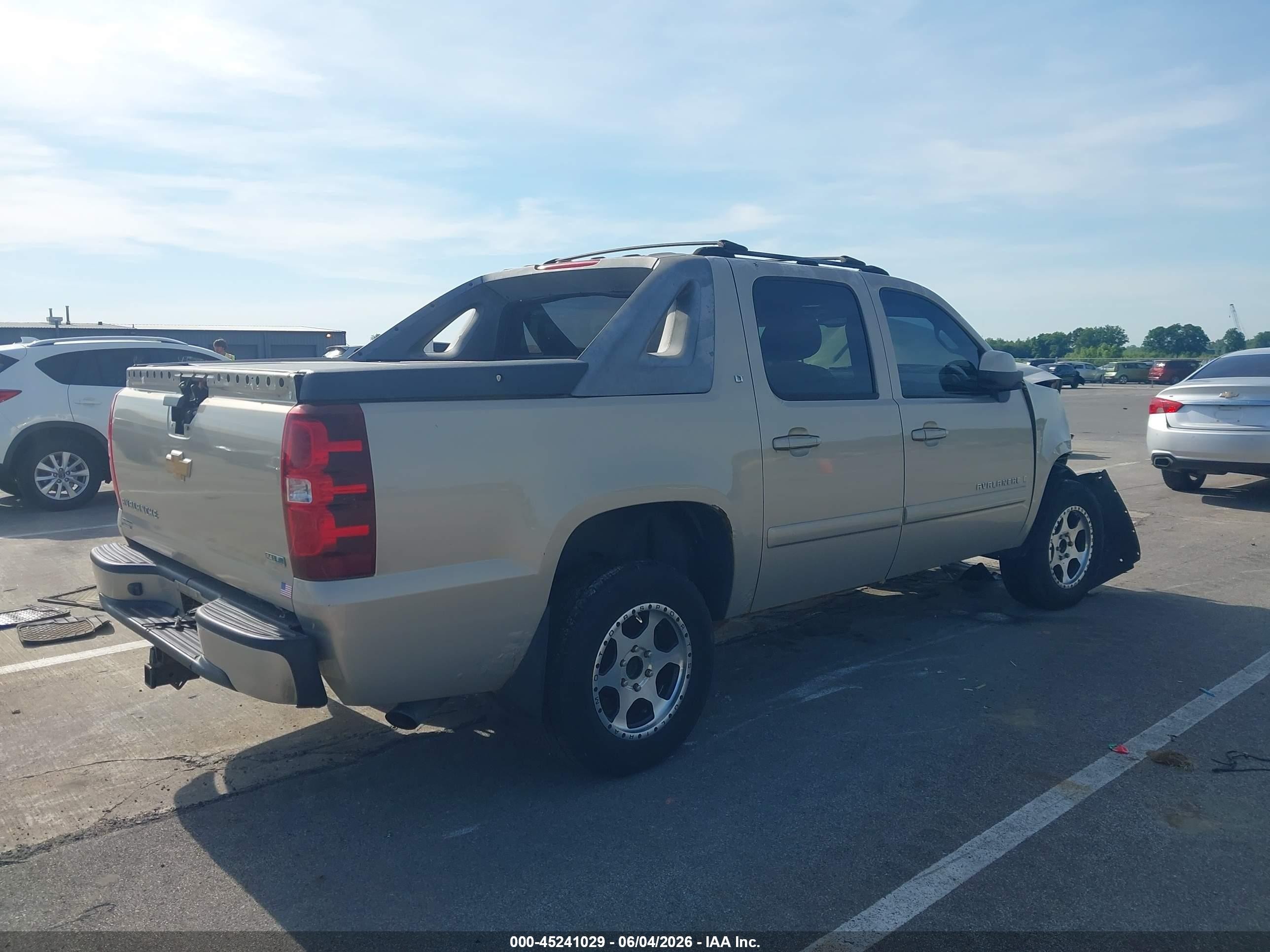 2007 Chevrolet Avalanche 1500 Lt Tan vin: 3GNFK123X7G187486