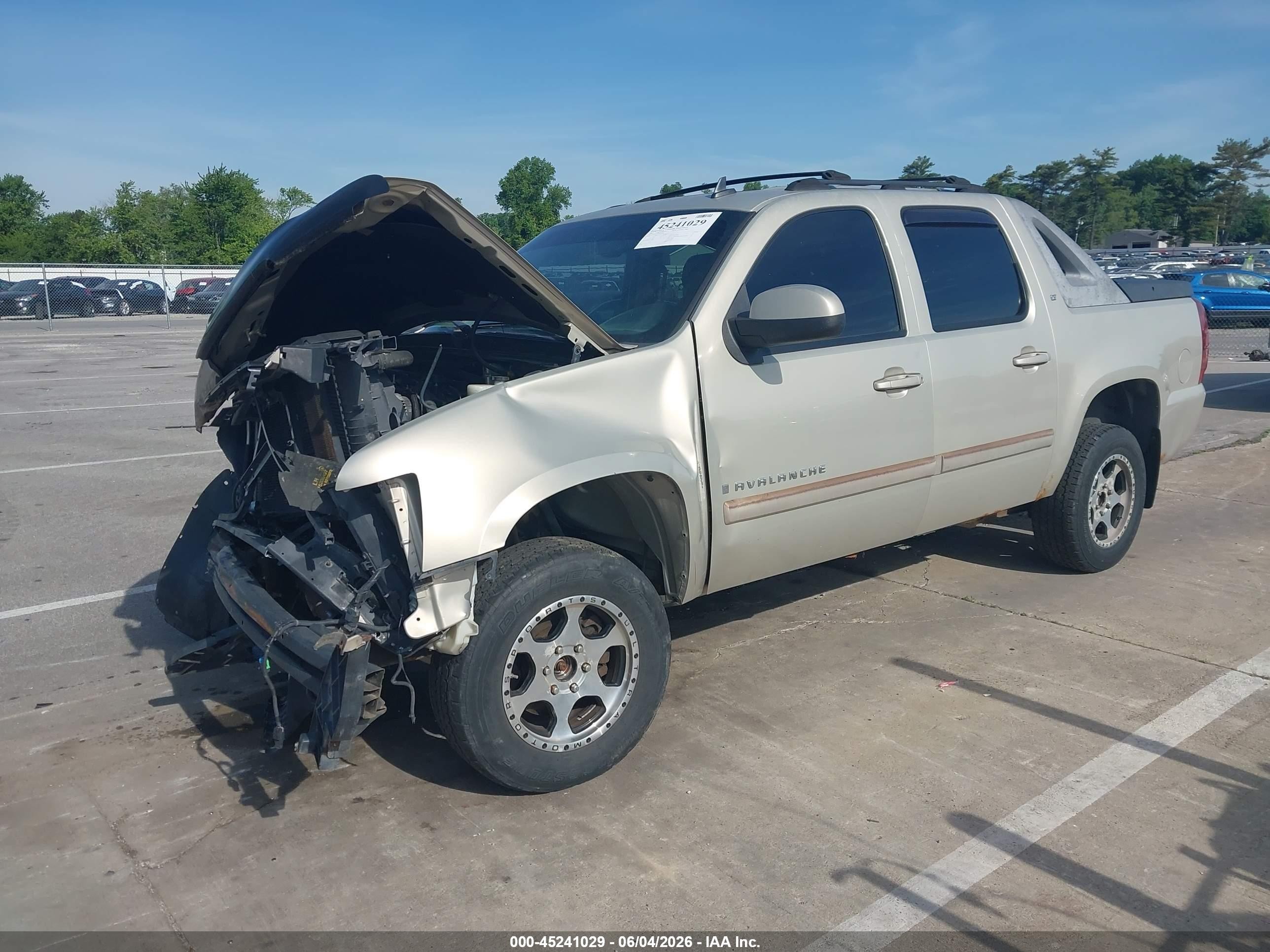 2007 Chevrolet Avalanche 1500 Lt Tan vin: 3GNFK123X7G187486