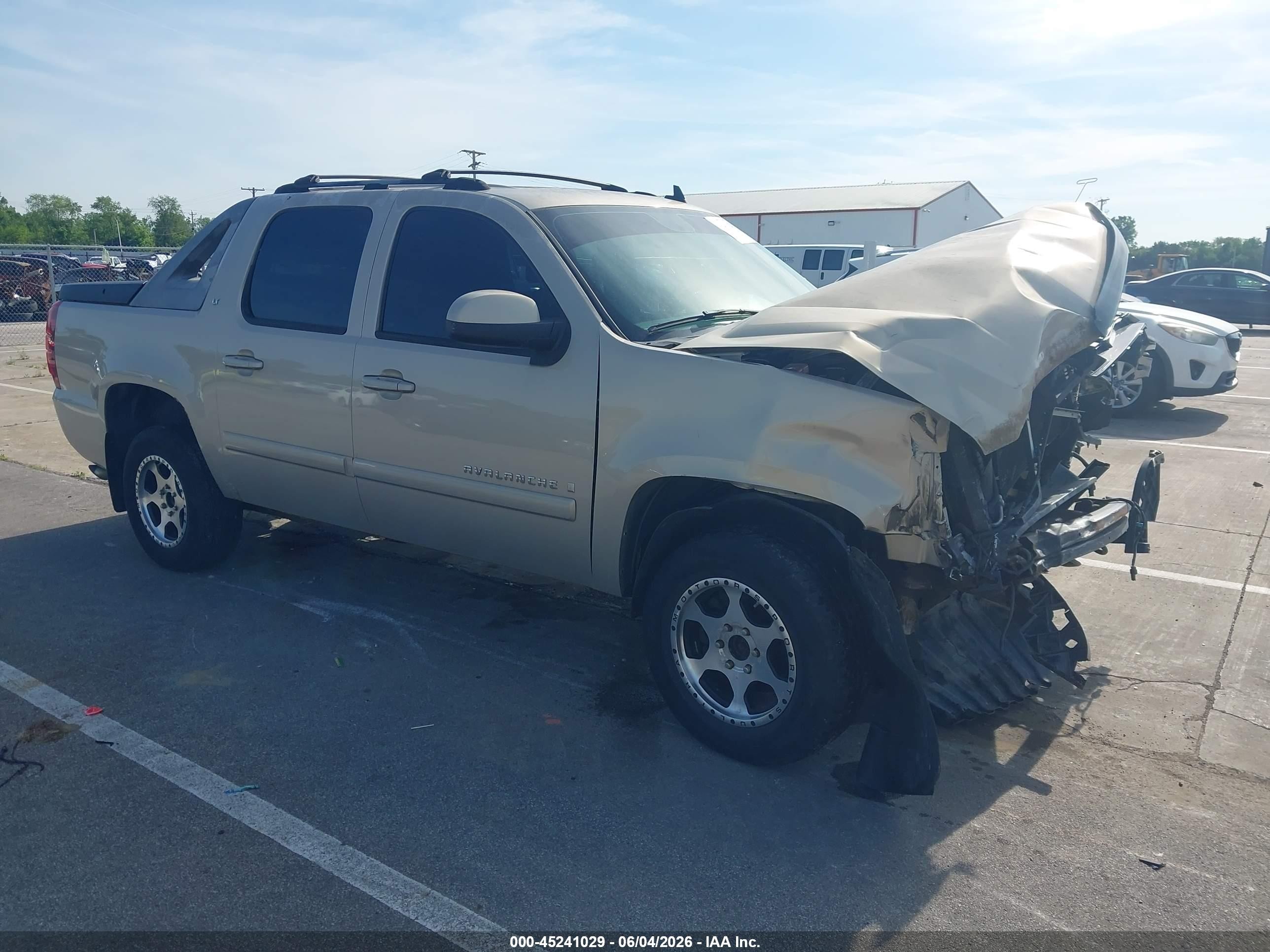 2007 Chevrolet Avalanche 1500 Lt Tan vin: 3GNFK123X7G187486