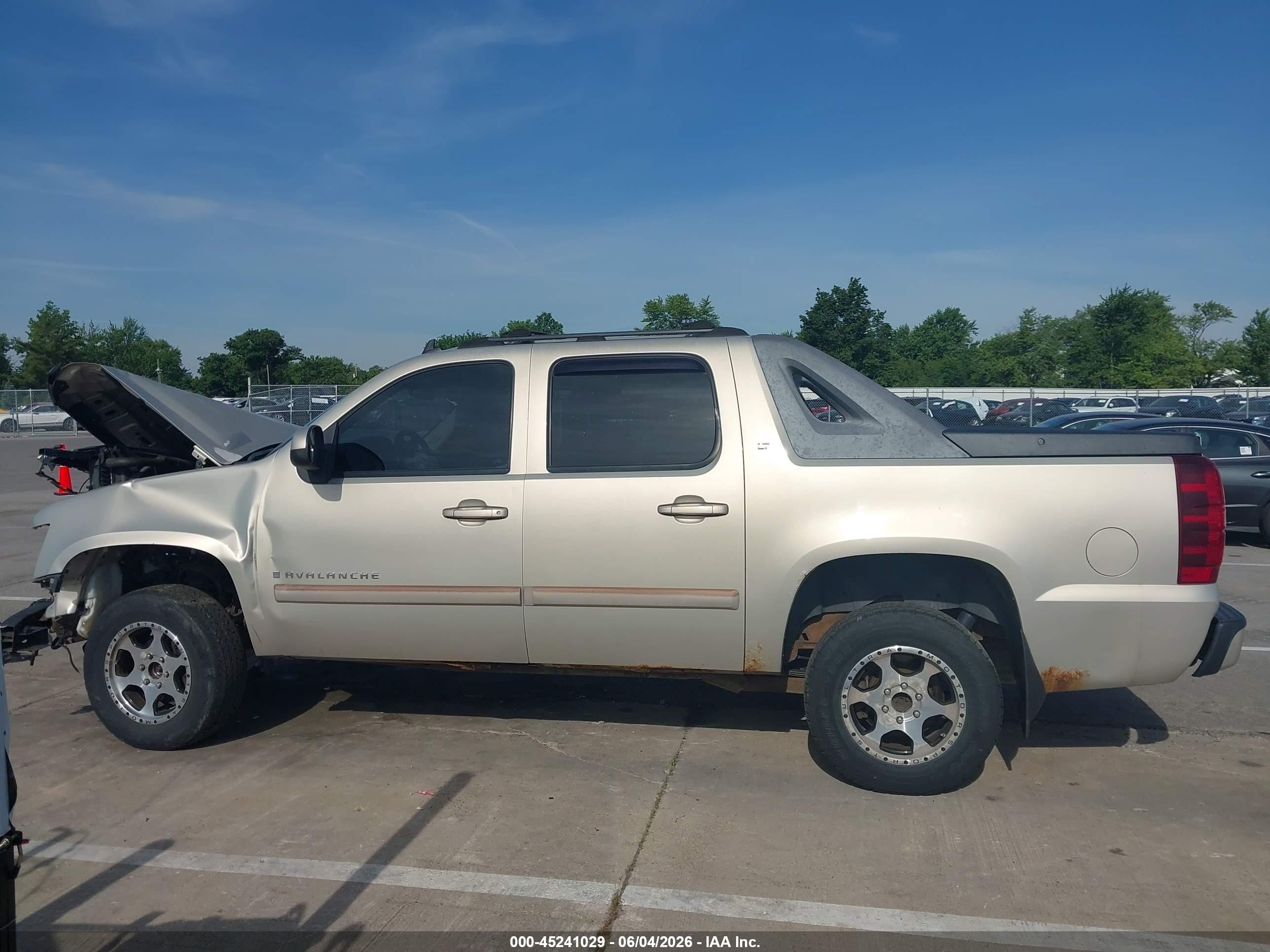 2007 Chevrolet Avalanche 1500 Lt Tan vin: 3GNFK123X7G187486