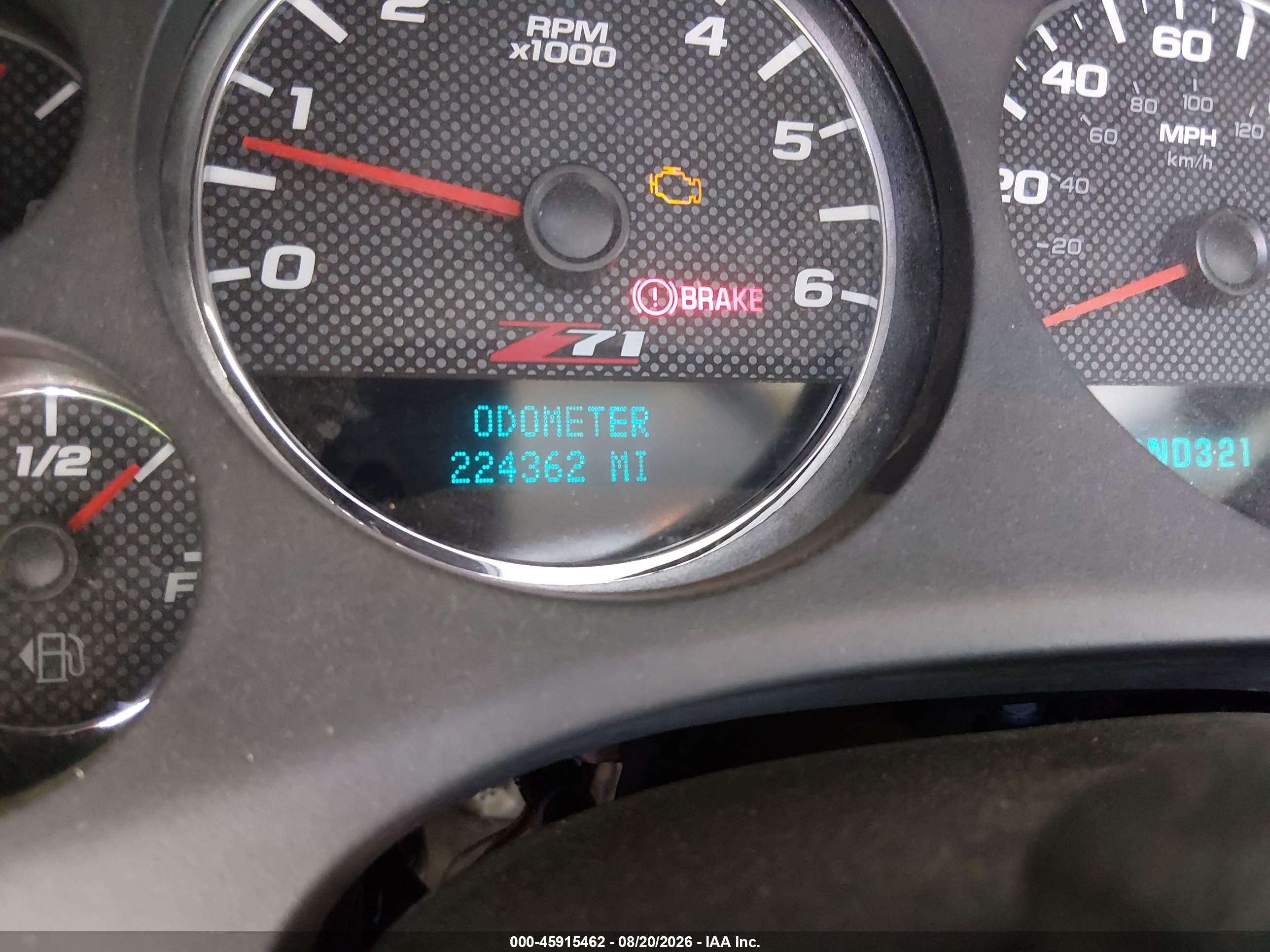 2007 Chevrolet Avalanche 1500 Lt Silver vin: 3GNFK123X7G228294