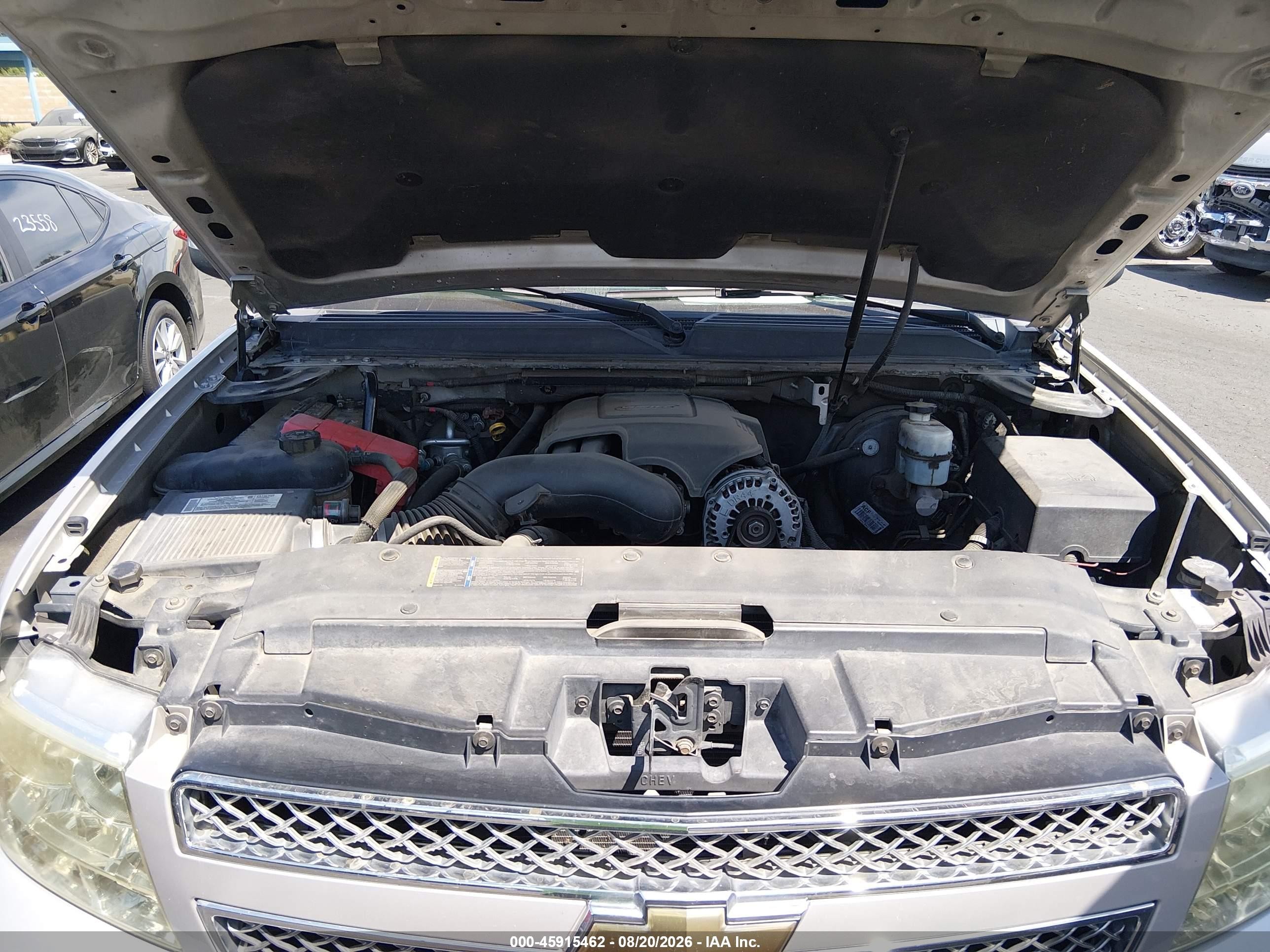 2007 Chevrolet Avalanche 1500 Lt Silver vin: 3GNFK123X7G228294