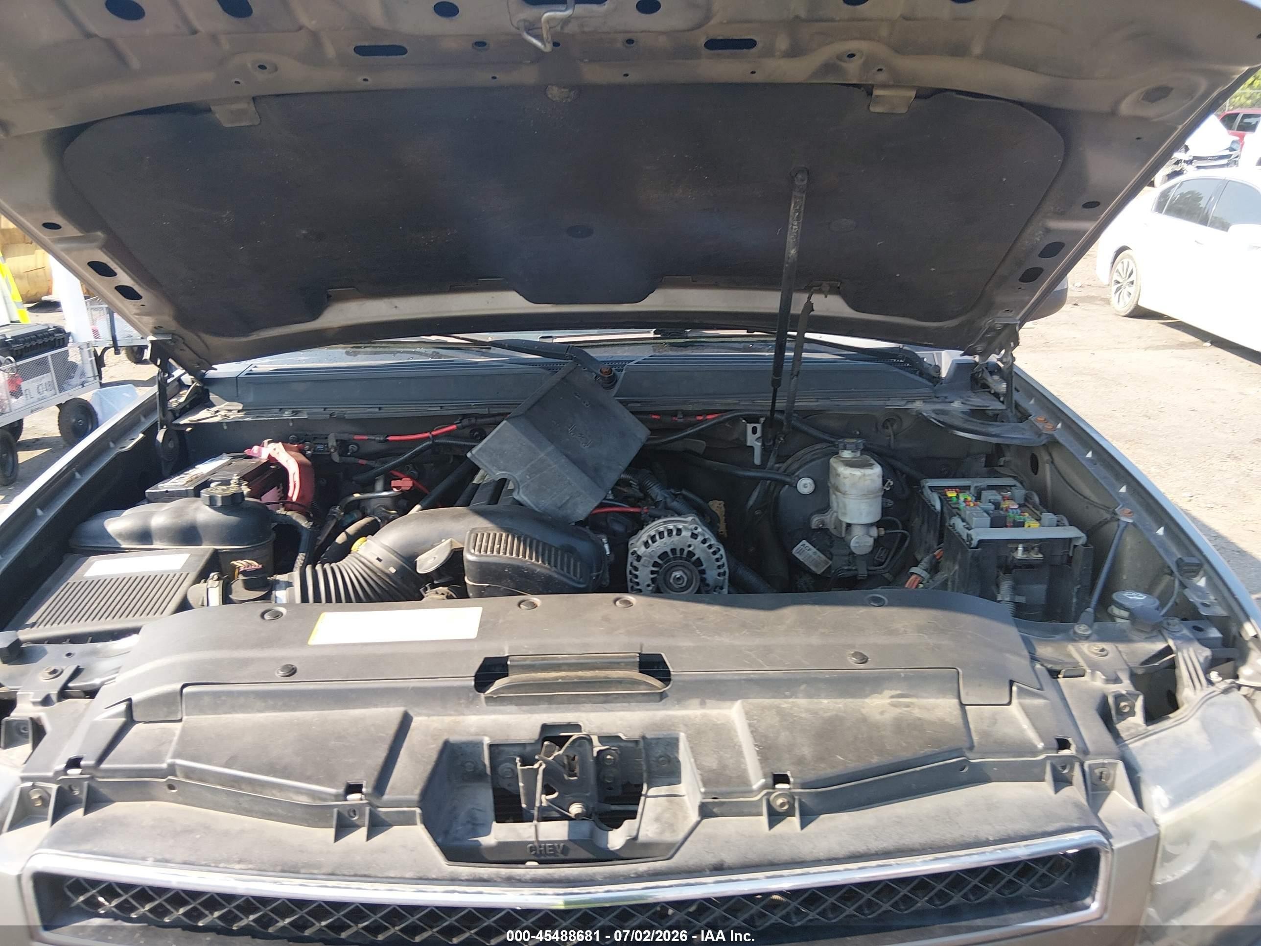 2007 Chevrolet Avalanche 1500 Lt Серый vin: 3GNFK123X7G267239