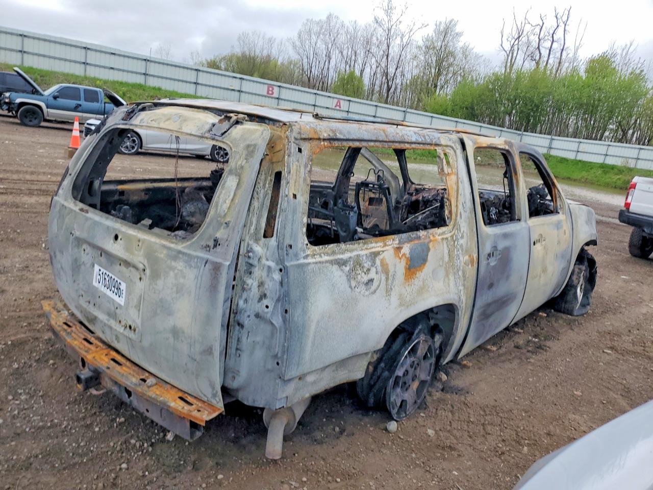 2007 Chevrolet Suburban K1500 Burn vin: 3GNFK16307G116520