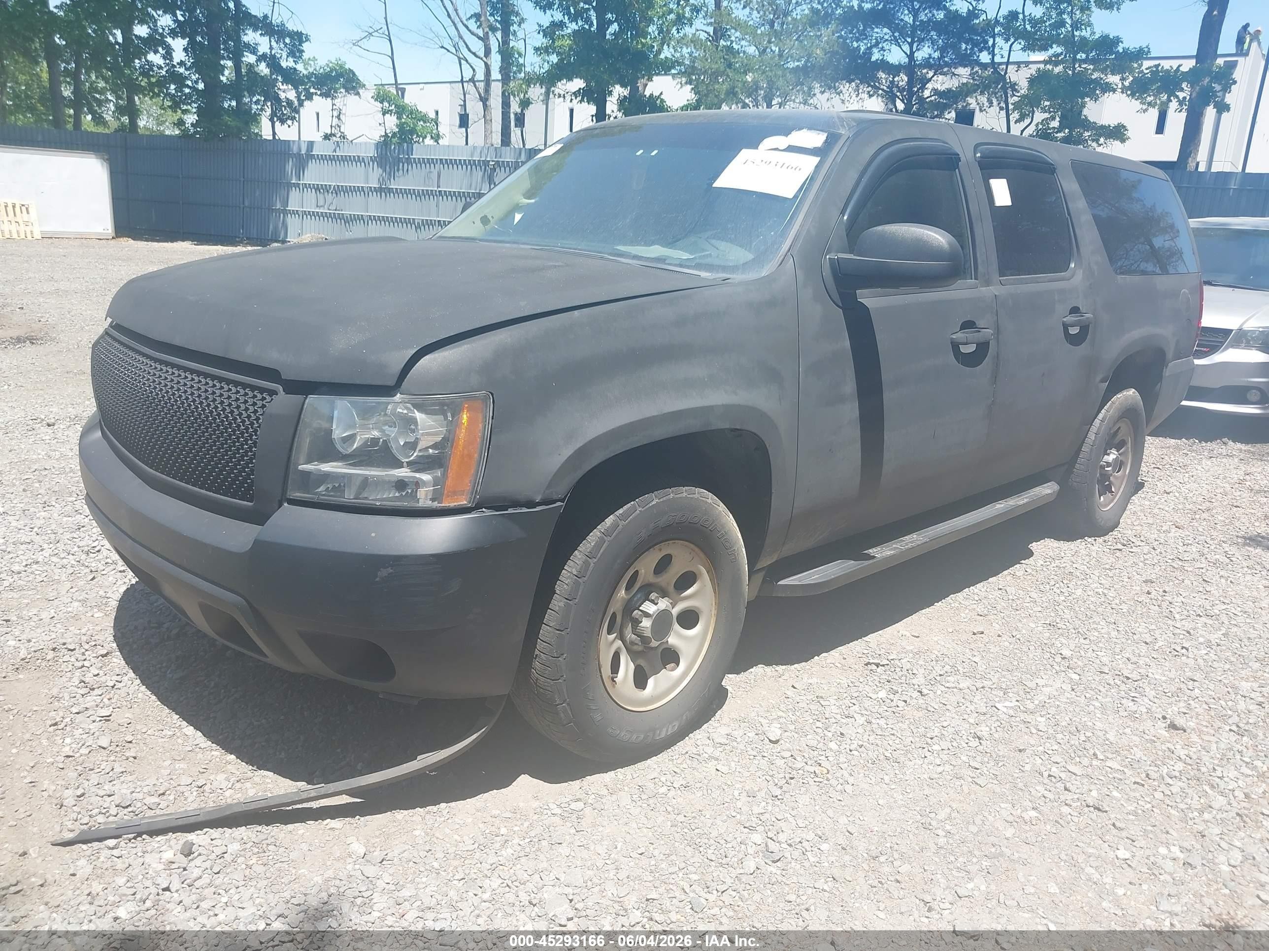 2007 Chevrolet Suburban 1500 Commercial Fleet Black vin: 3GNFK16307G306348