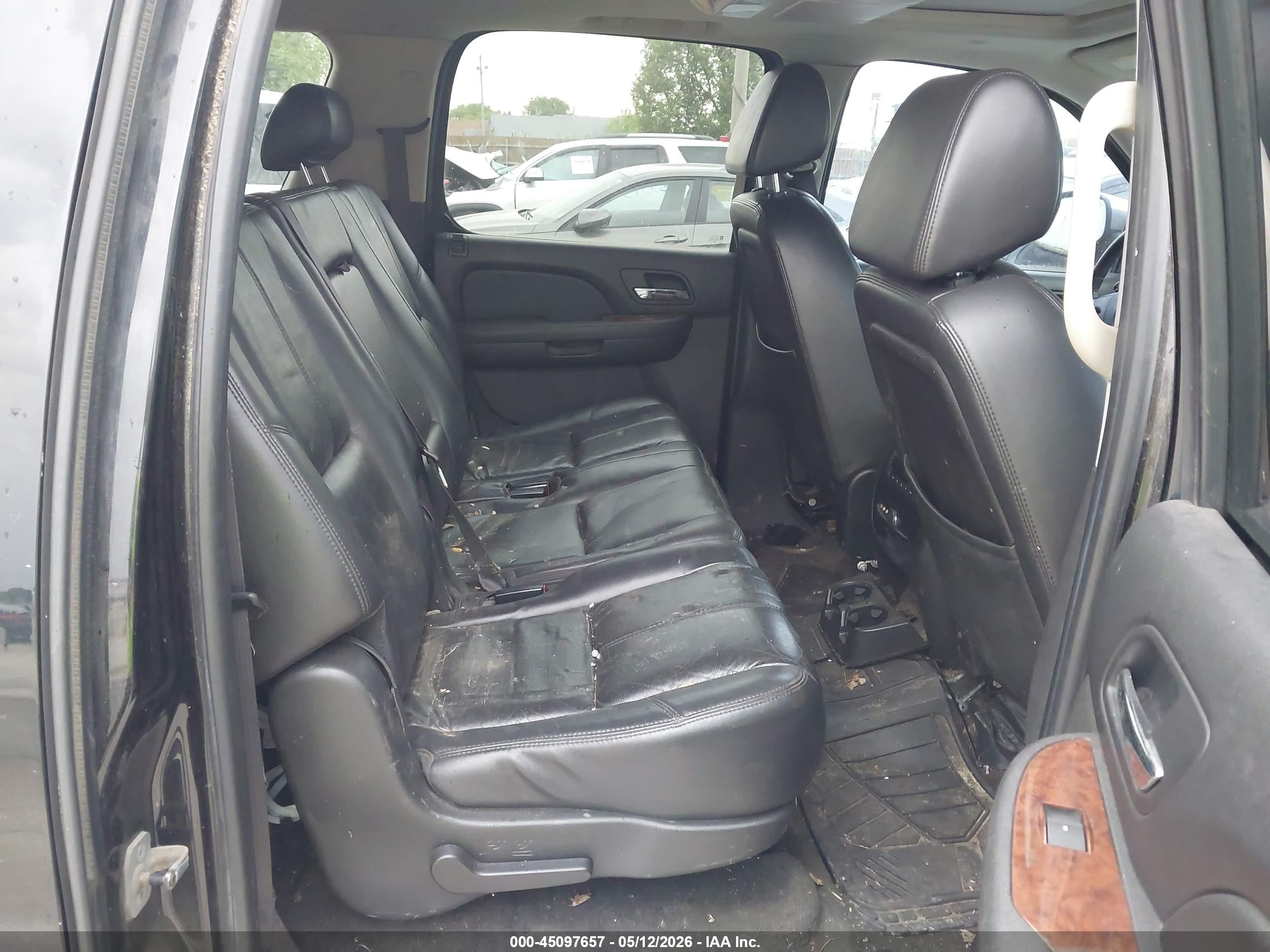 2007 Chevrolet Suburban 1500 Lt Black vin: 3GNFK16307G313686
