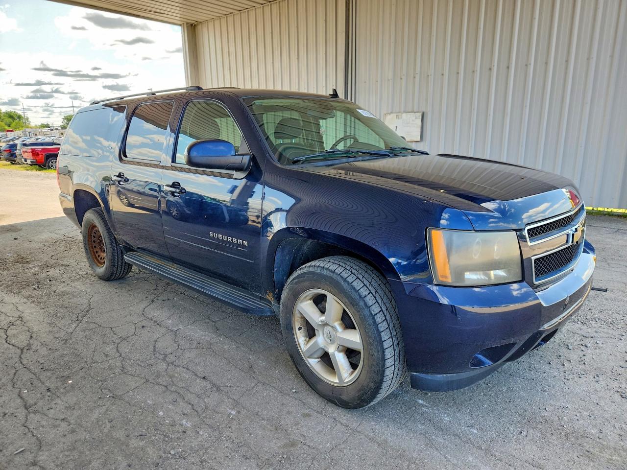 2008 Chevrolet Suburban K1500 Ls Blue vin: 3GNFK16308G174936
