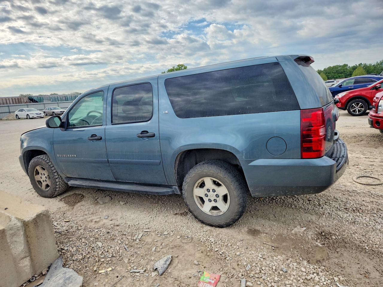 2008 Chevrolet Suburban K1500 Ls Teal vin: 3GNFK16308G315083