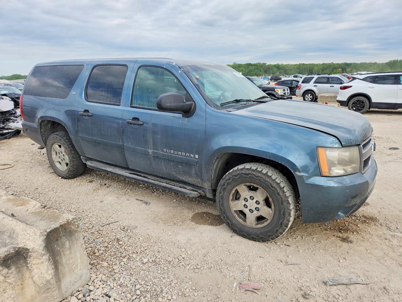2008 Chevrolet Suburban K1500 Ls Teal vin: 3GNFK16308G315083
