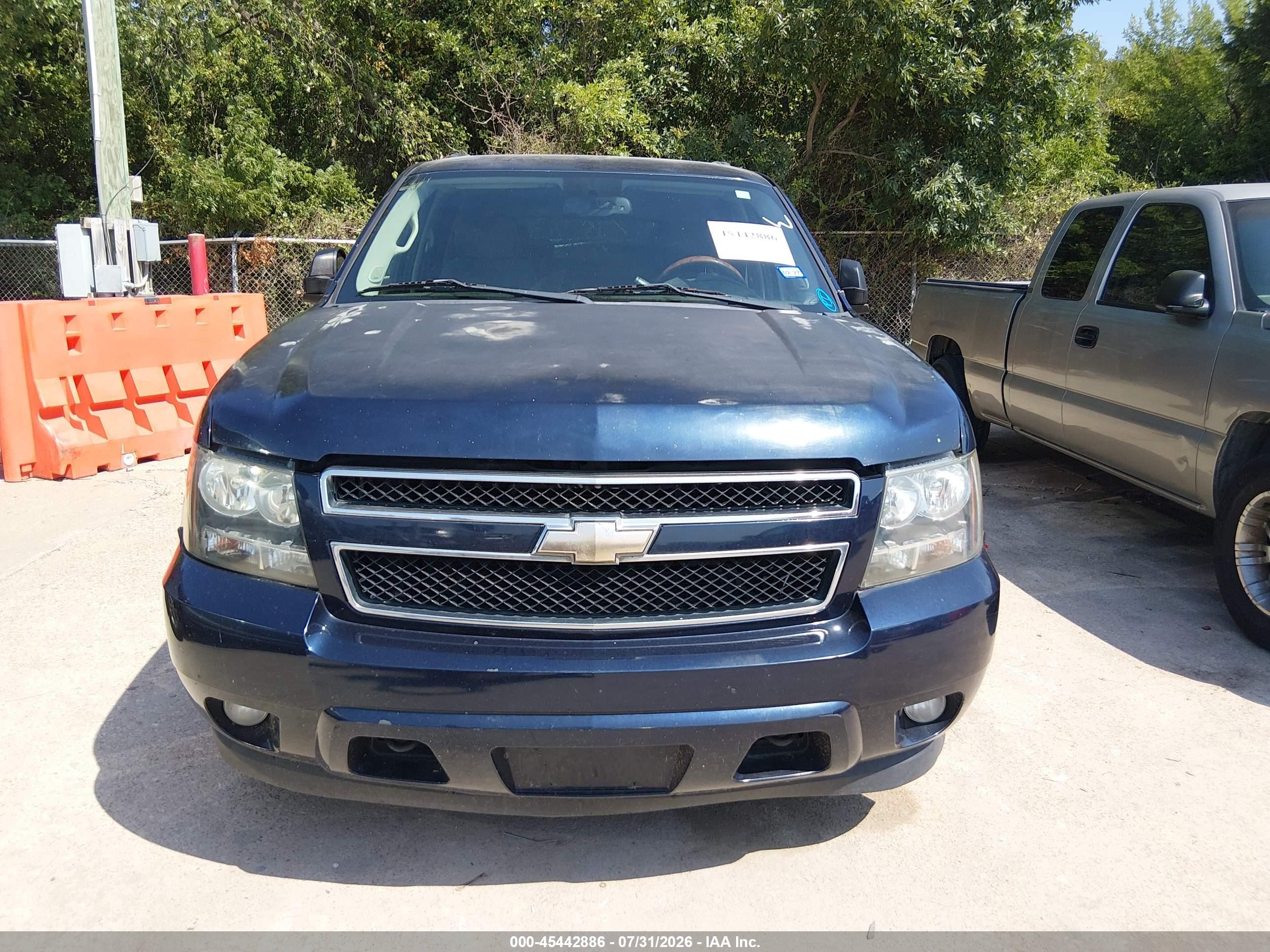 2008 Chevrolet Suburban 1500 Lt Синий vin: 3GNFK16318G263172