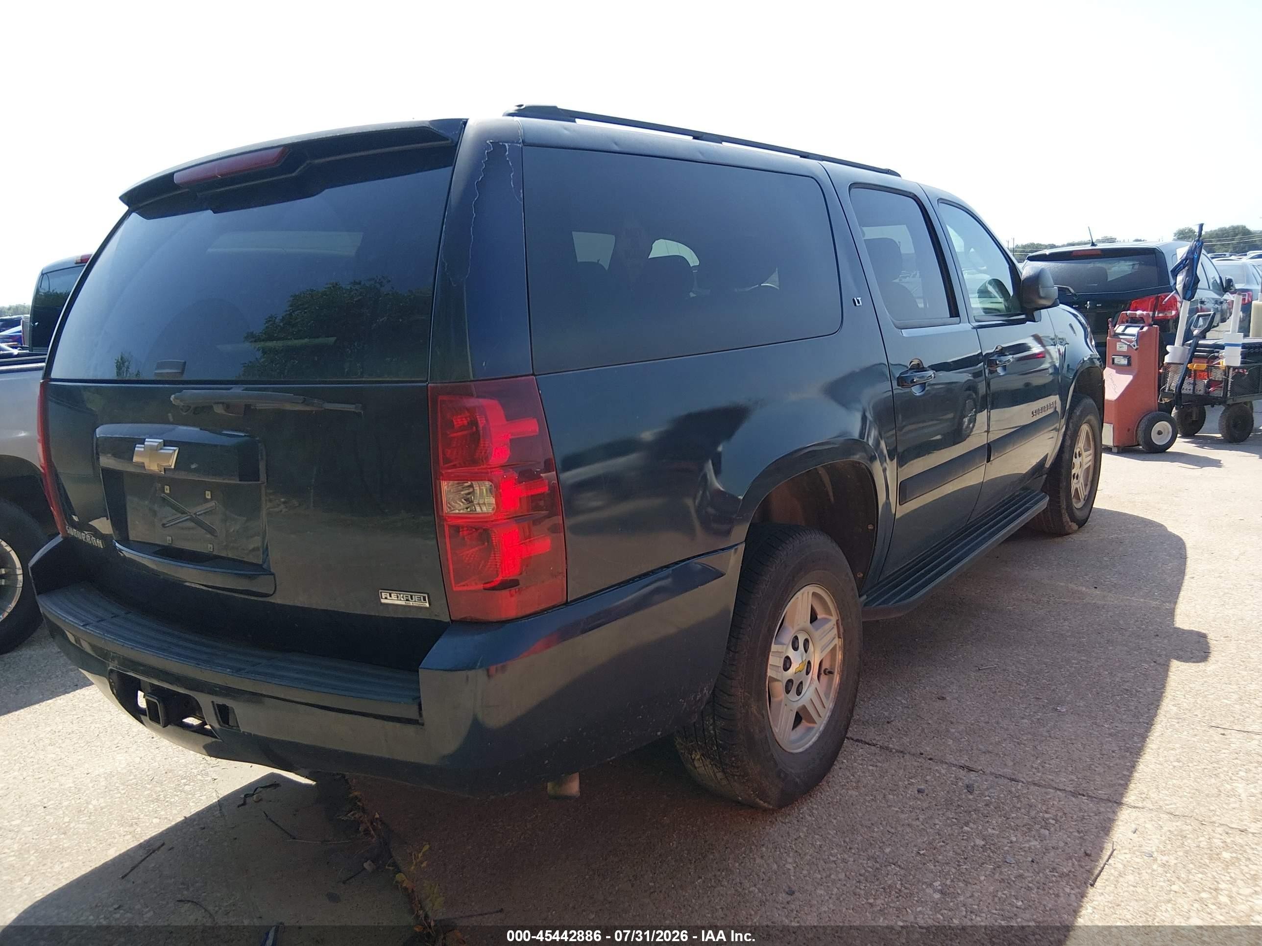 2008 Chevrolet Suburban 1500 Lt Синий vin: 3GNFK16318G263172