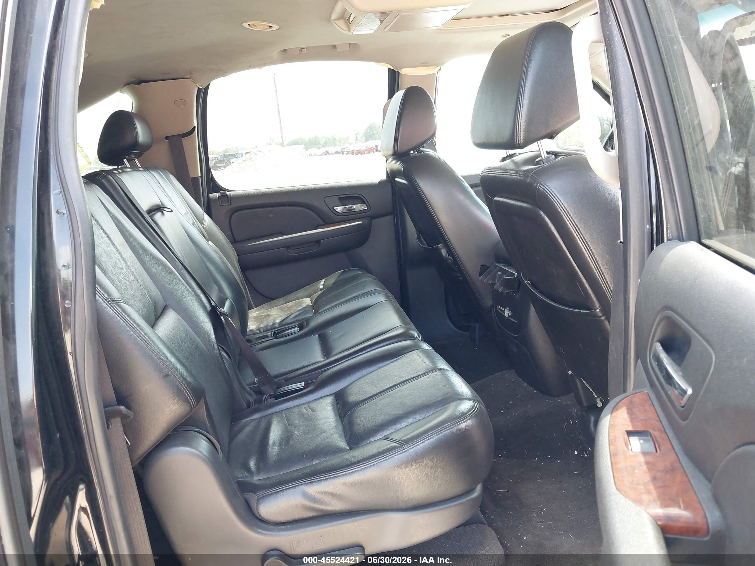 2007 Chevrolet Suburban Lt Black vin: 3GNFK16327G192644