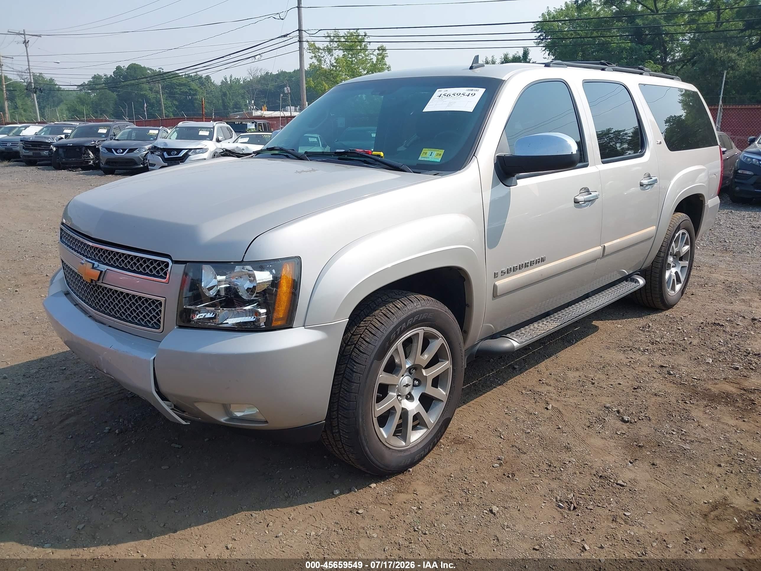 2007 Chevrolet Suburban Lt Gold vin: 3GNFK16327G275202
