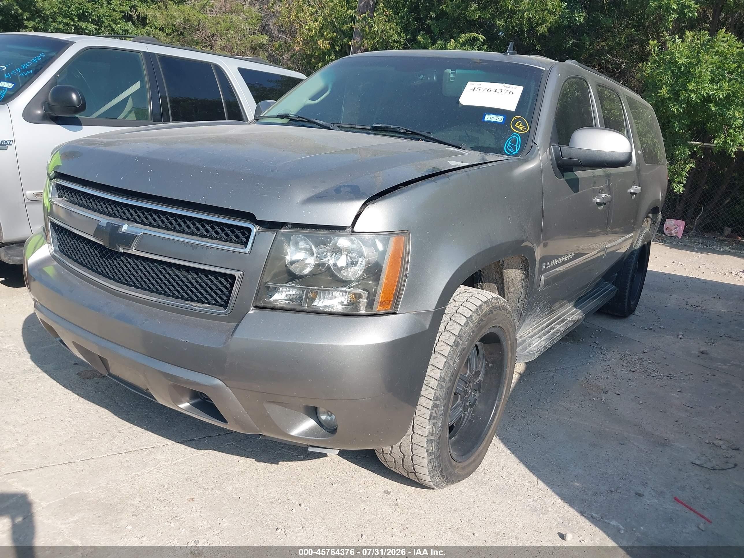 2008 Chevrolet Suburban 1500 Lt Silver vin: 3GNFK16328G198364