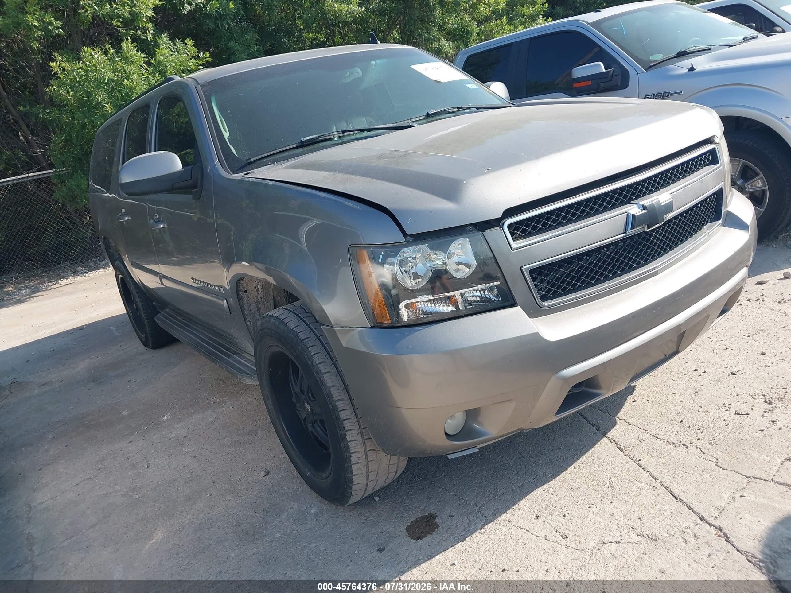 2008 Chevrolet Suburban 1500 Lt Silver vin: 3GNFK16328G198364