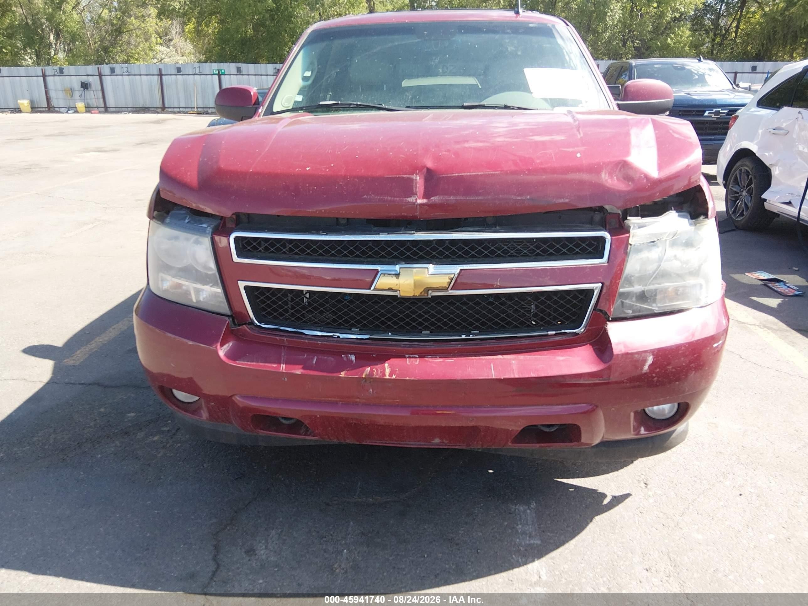 2007 Chevrolet Suburban Lt Burgundy vin: 3GNFK16337G267741
