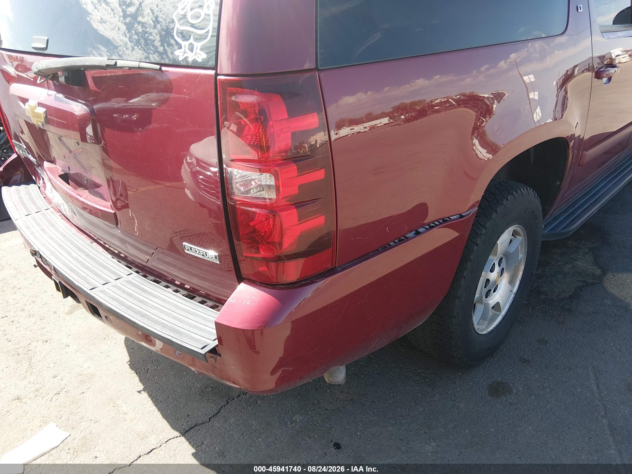 2007 Chevrolet Suburban Lt Burgundy vin: 3GNFK16337G267741