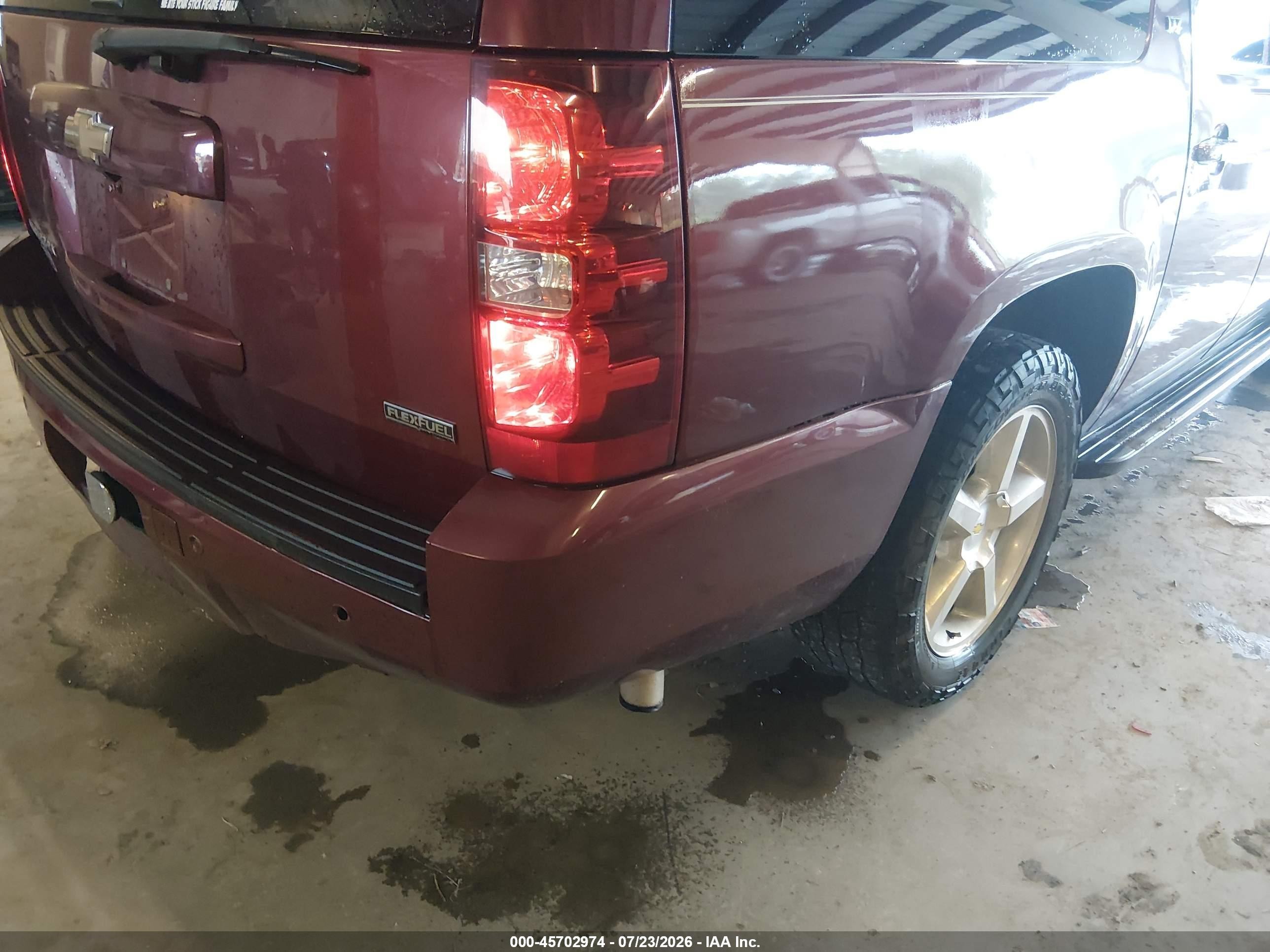2008 Chevrolet Suburban 1500 Ltz Maroon vin: 3GNFK16338G129277