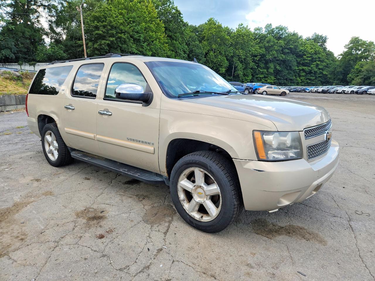 2008 Chevrolet Suburban K1500 Ls Желто-коричневый vin: 3GNFK16338G216709