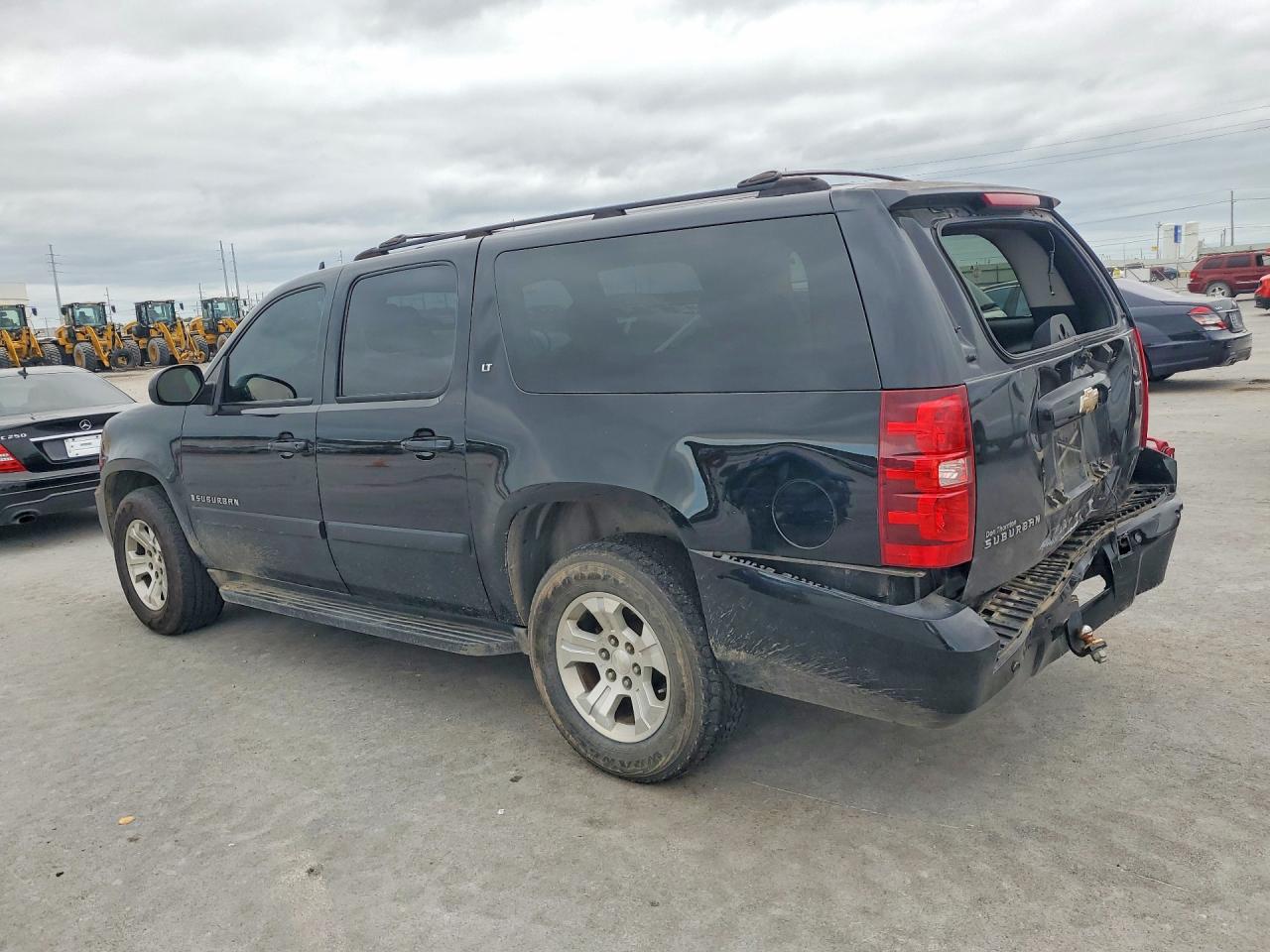 2007 Chevrolet Suburban K1500 Black vin: 3GNFK16347G129352