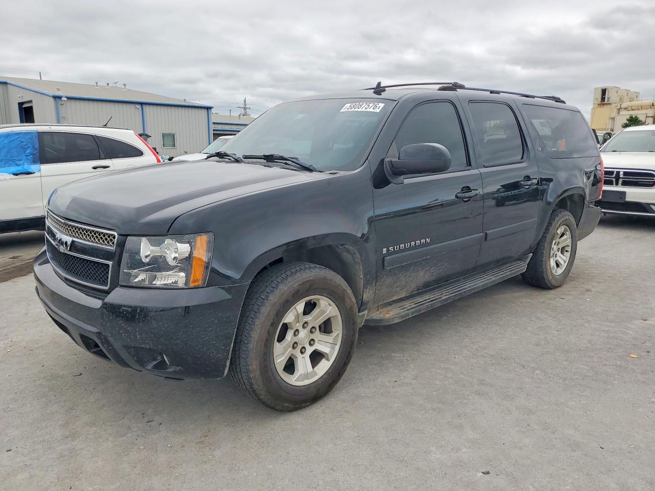 2007 Chevrolet Suburban K1500 Черный vin: 3GNFK16347G129352